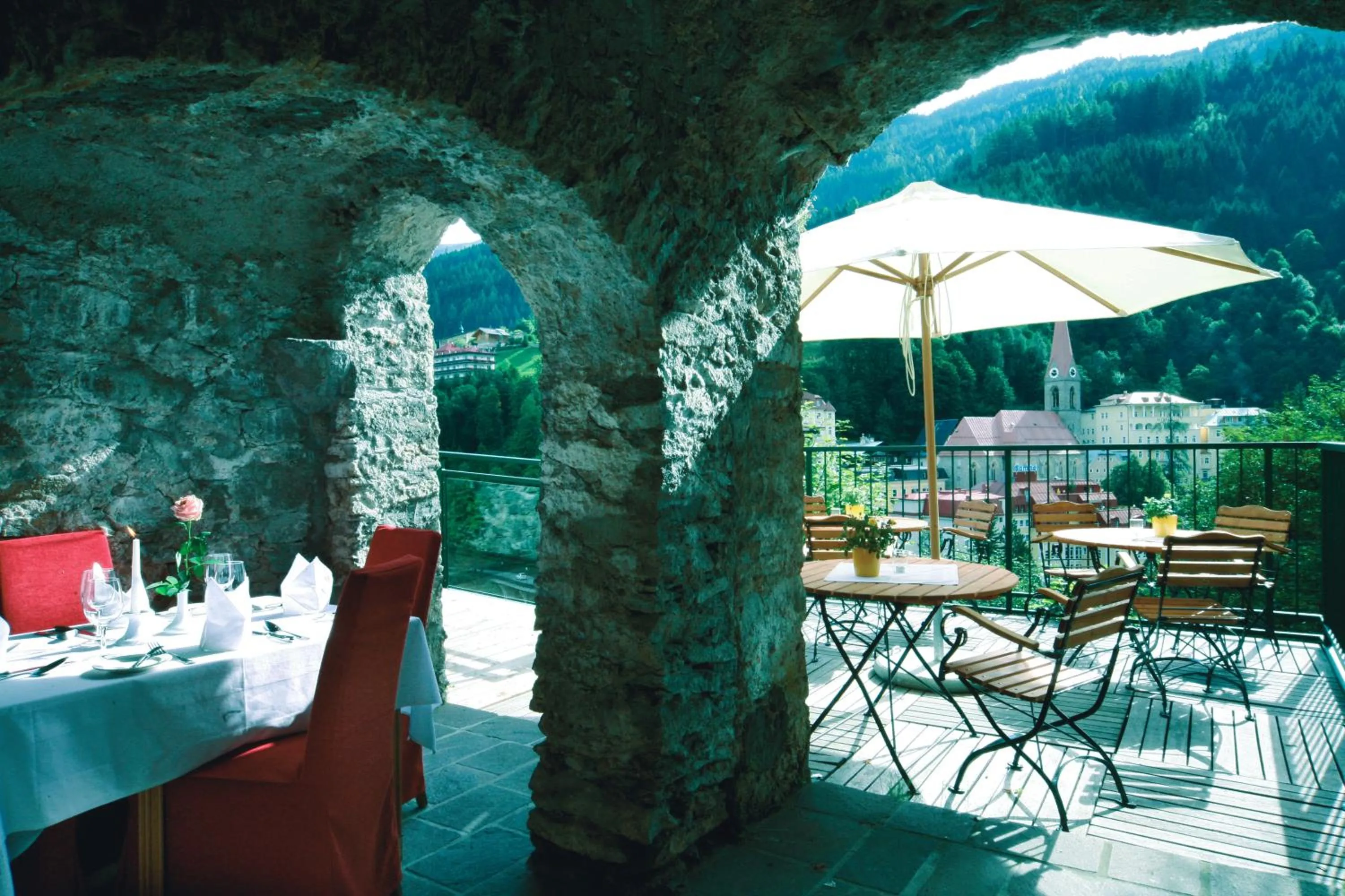 Balcony/Terrace in Villa Solitude