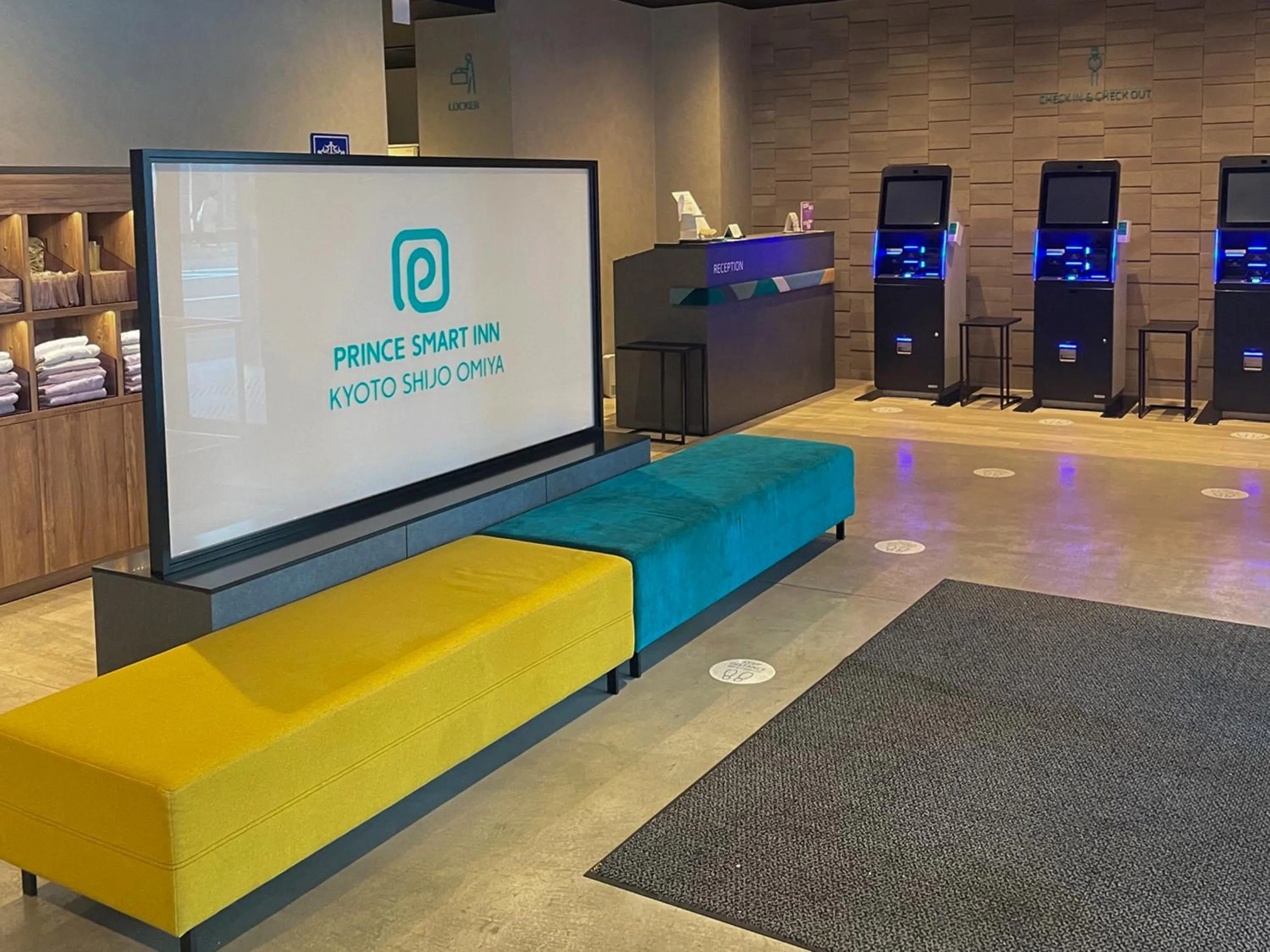 Lobby or reception in Prince Smart Inn Kyoto Shijo Omiya