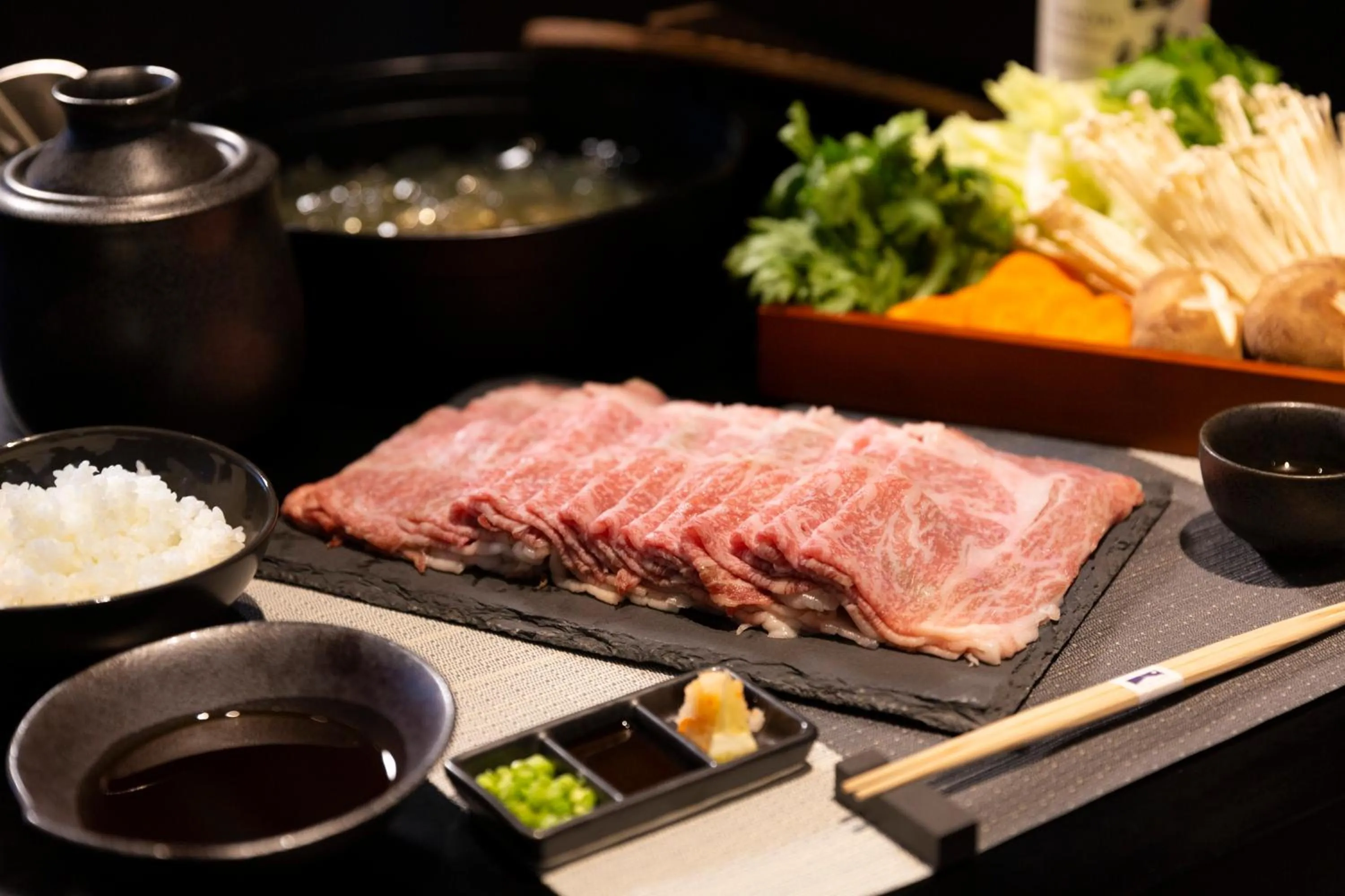 Food and drinks in Asama Kuzanbo