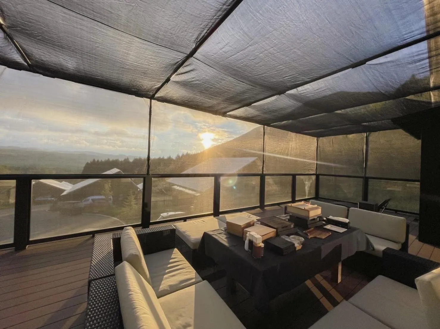 Natural landscape in Asama Kuzanbo