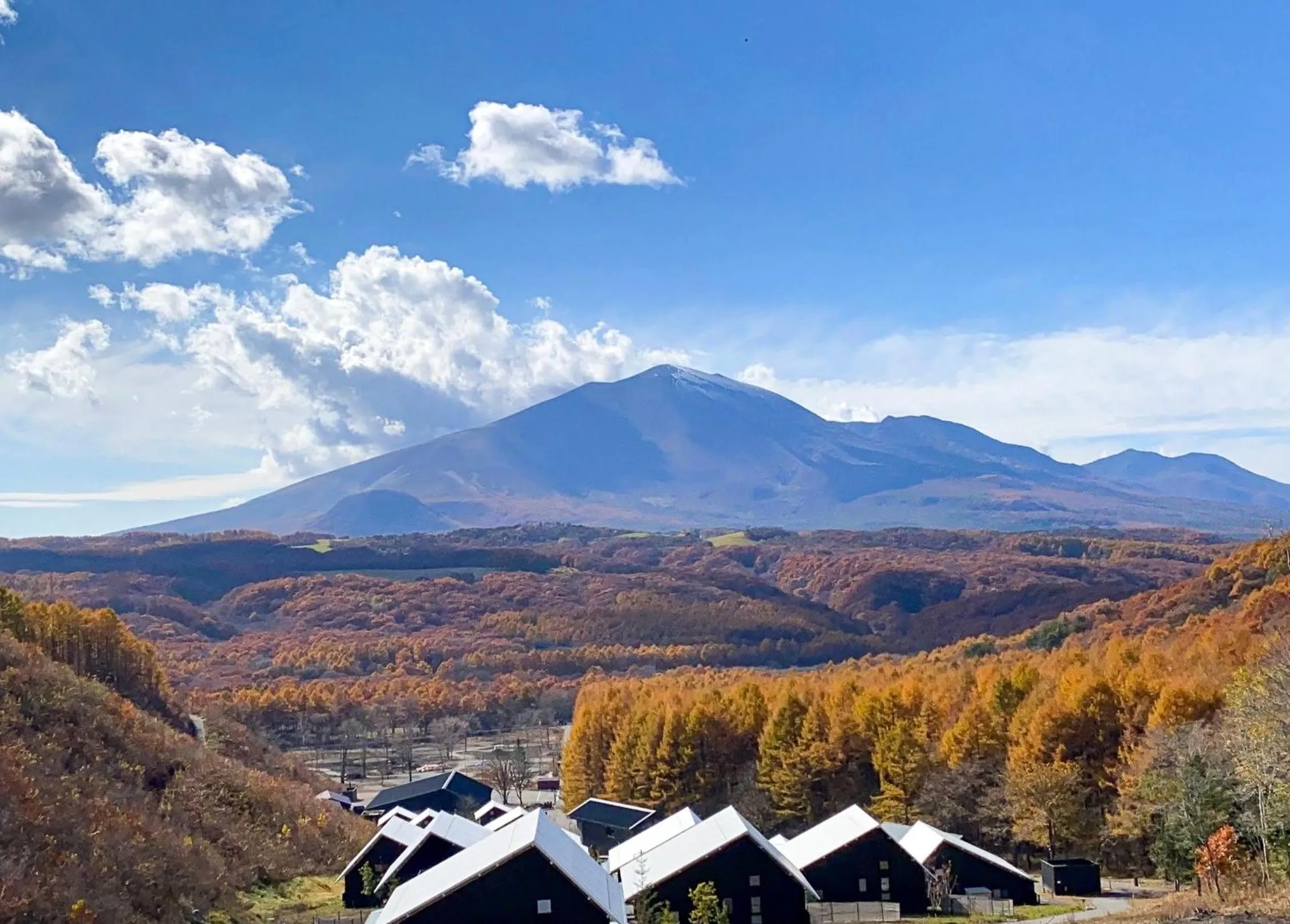 Natural landscape in Asama Kuzanbo