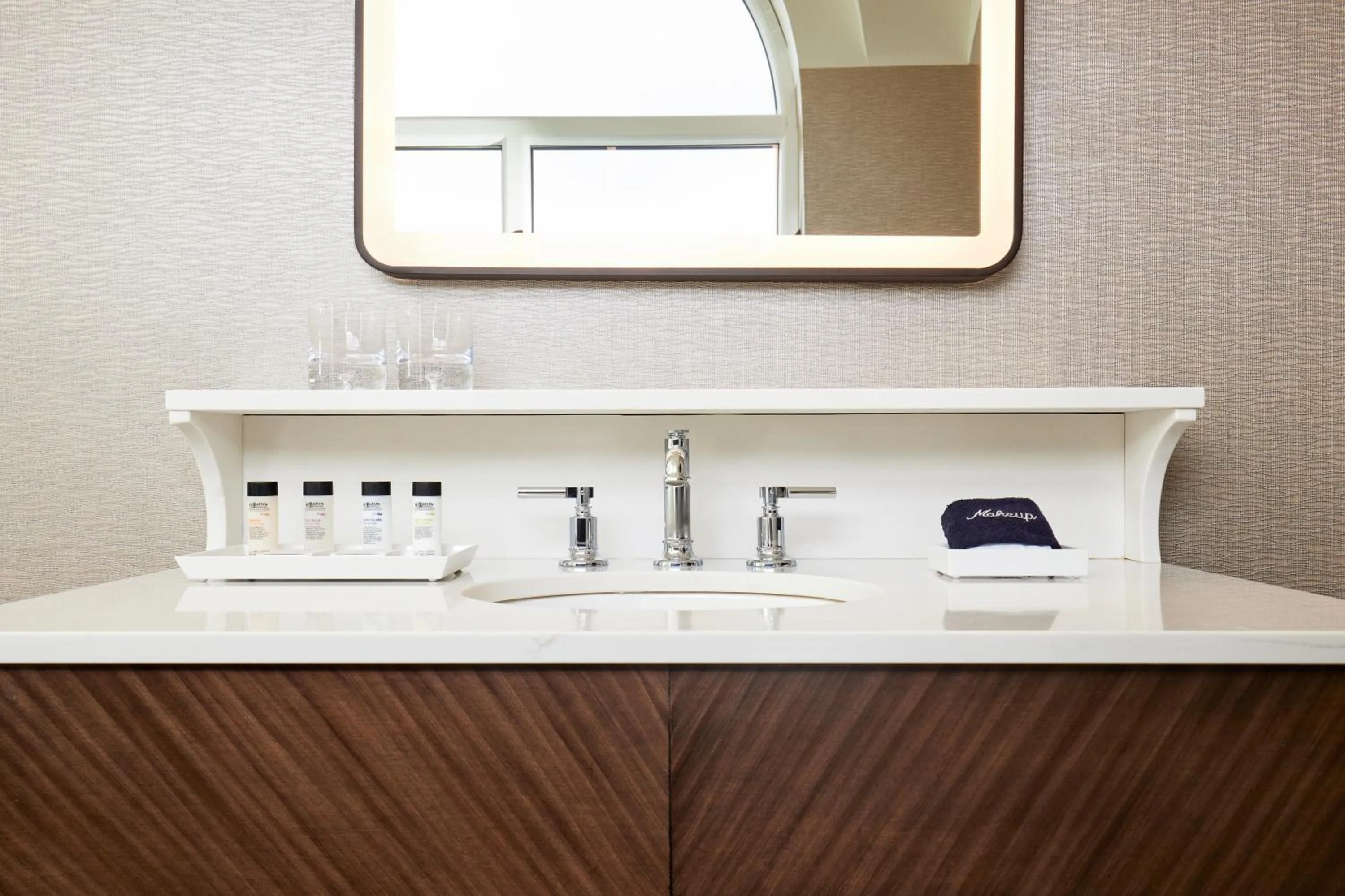 Bathroom in The Chateau Grande Hotel