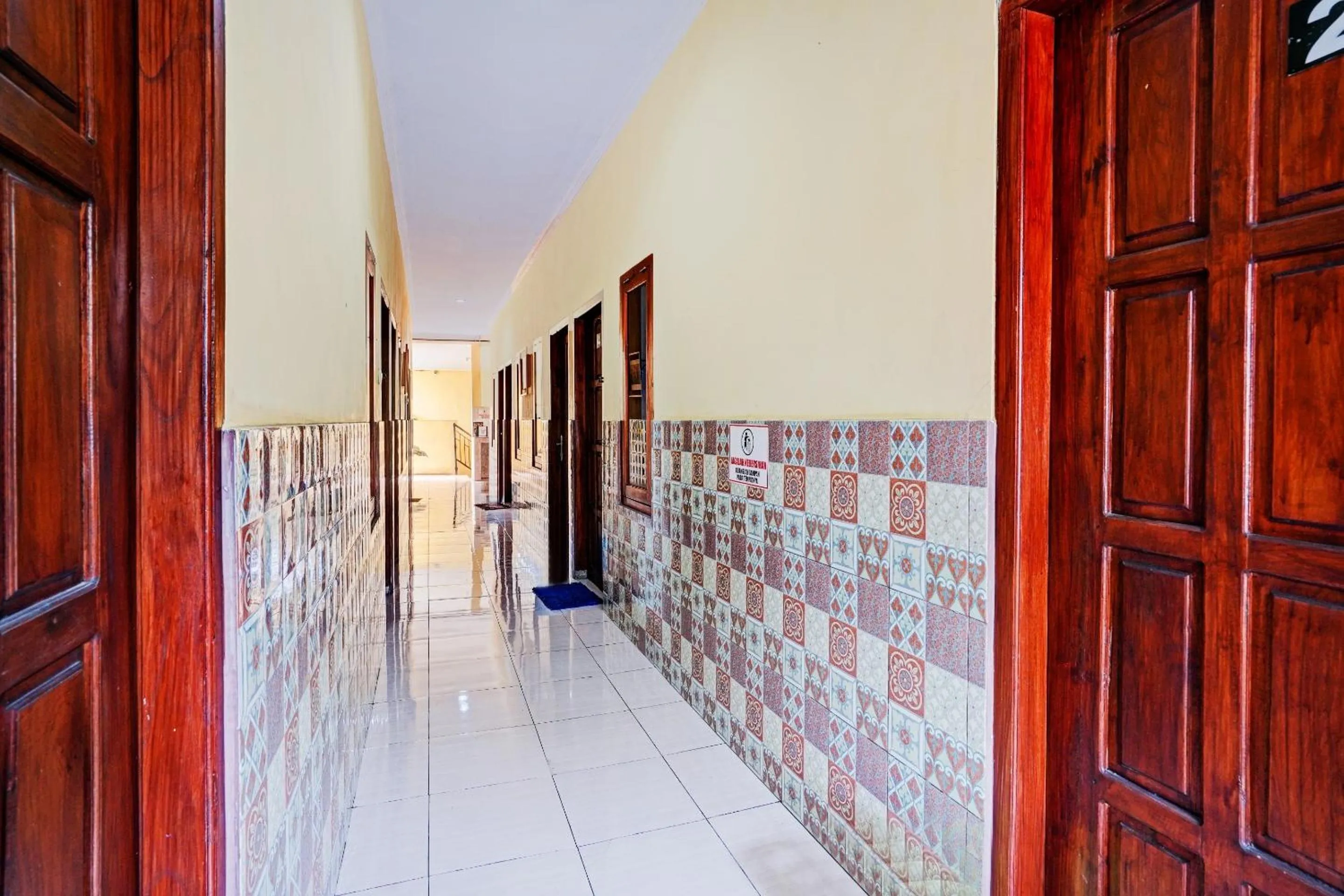 Lobby or reception in OYO 90234 Dhoho Family Guest House