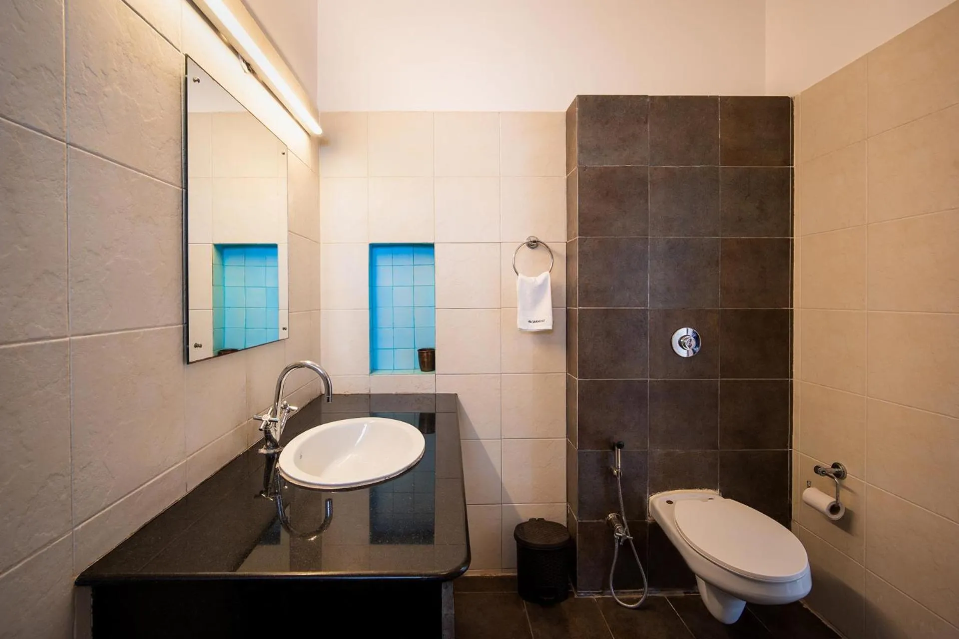 Bathroom in StayVista at Saanu Ki Villa with free Breakfast
