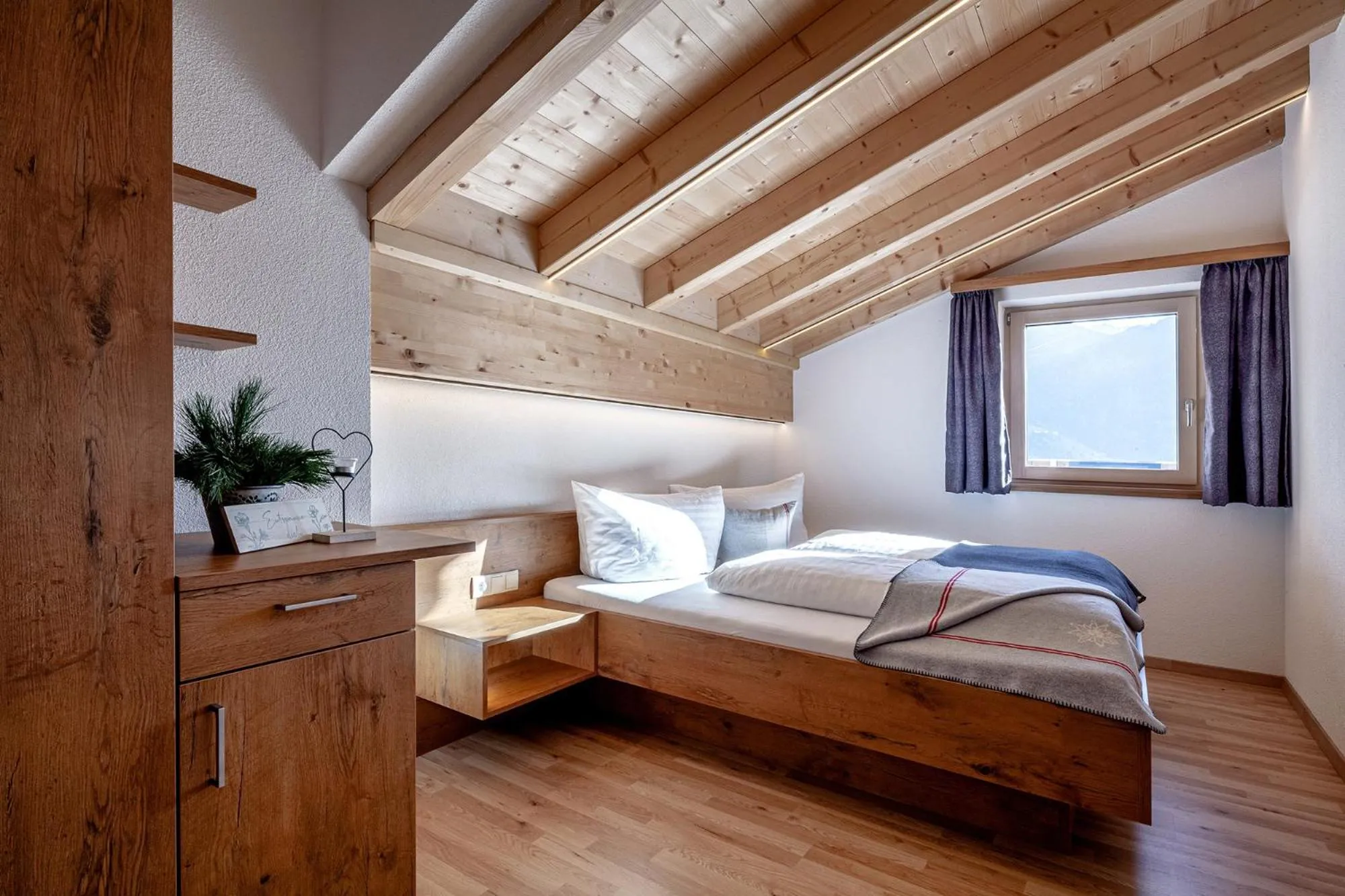Bed in Bergchalet Haflingerherz