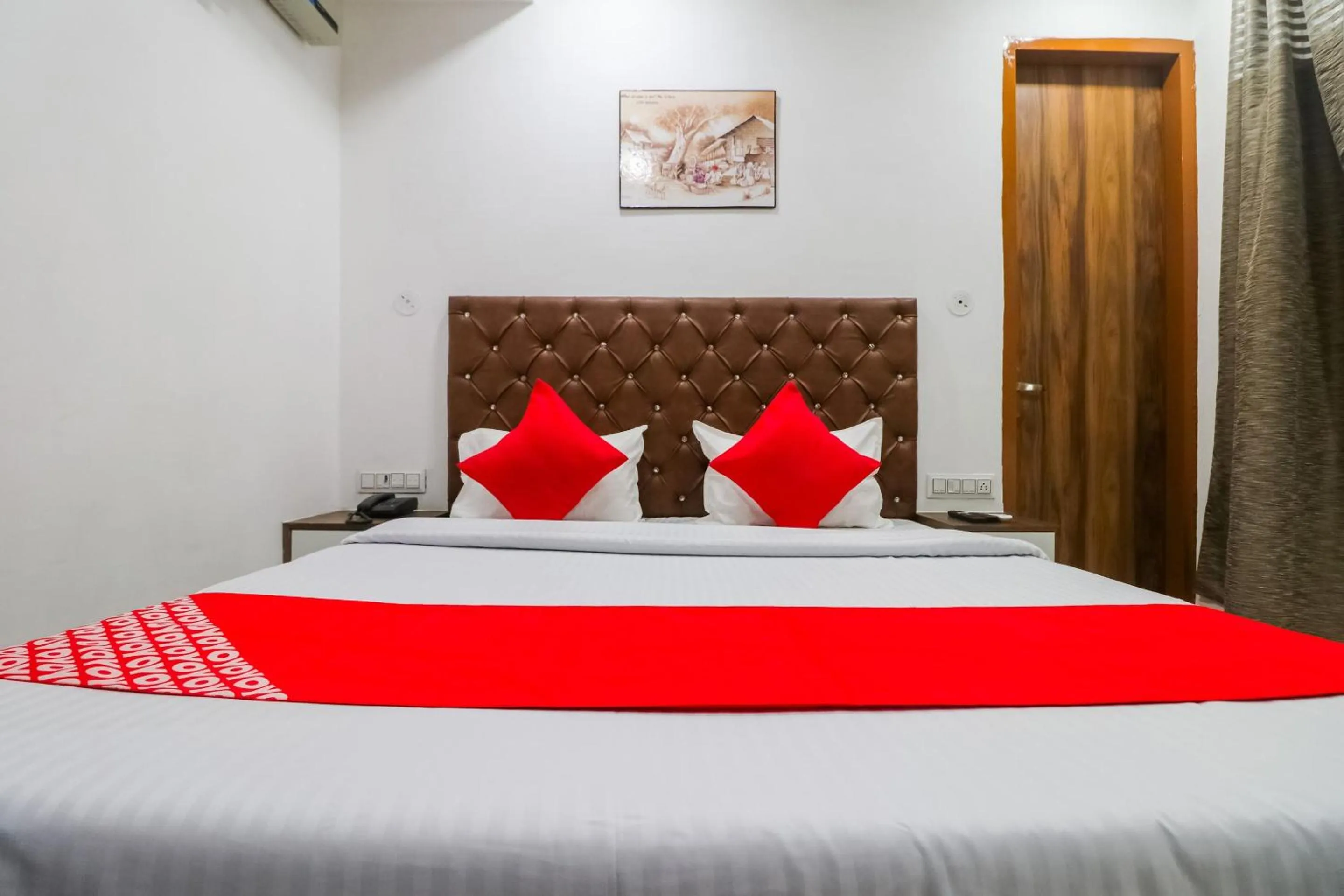 Bedroom, Bed in Hotel O SkyCity