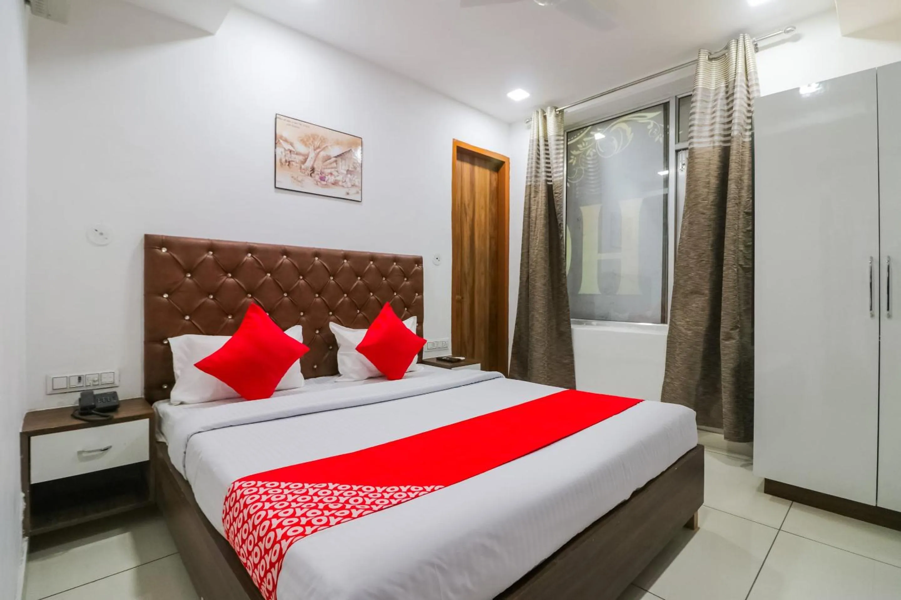 Bedroom, Bed in Hotel O SkyCity