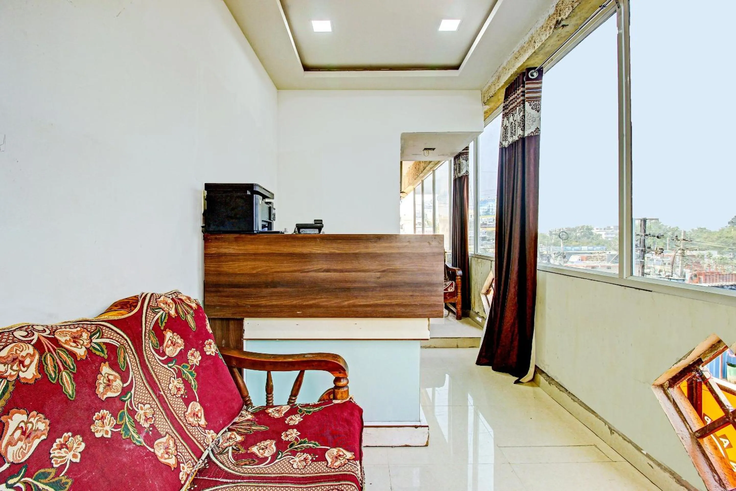 Lobby or reception in Hotel O Adhin Residency