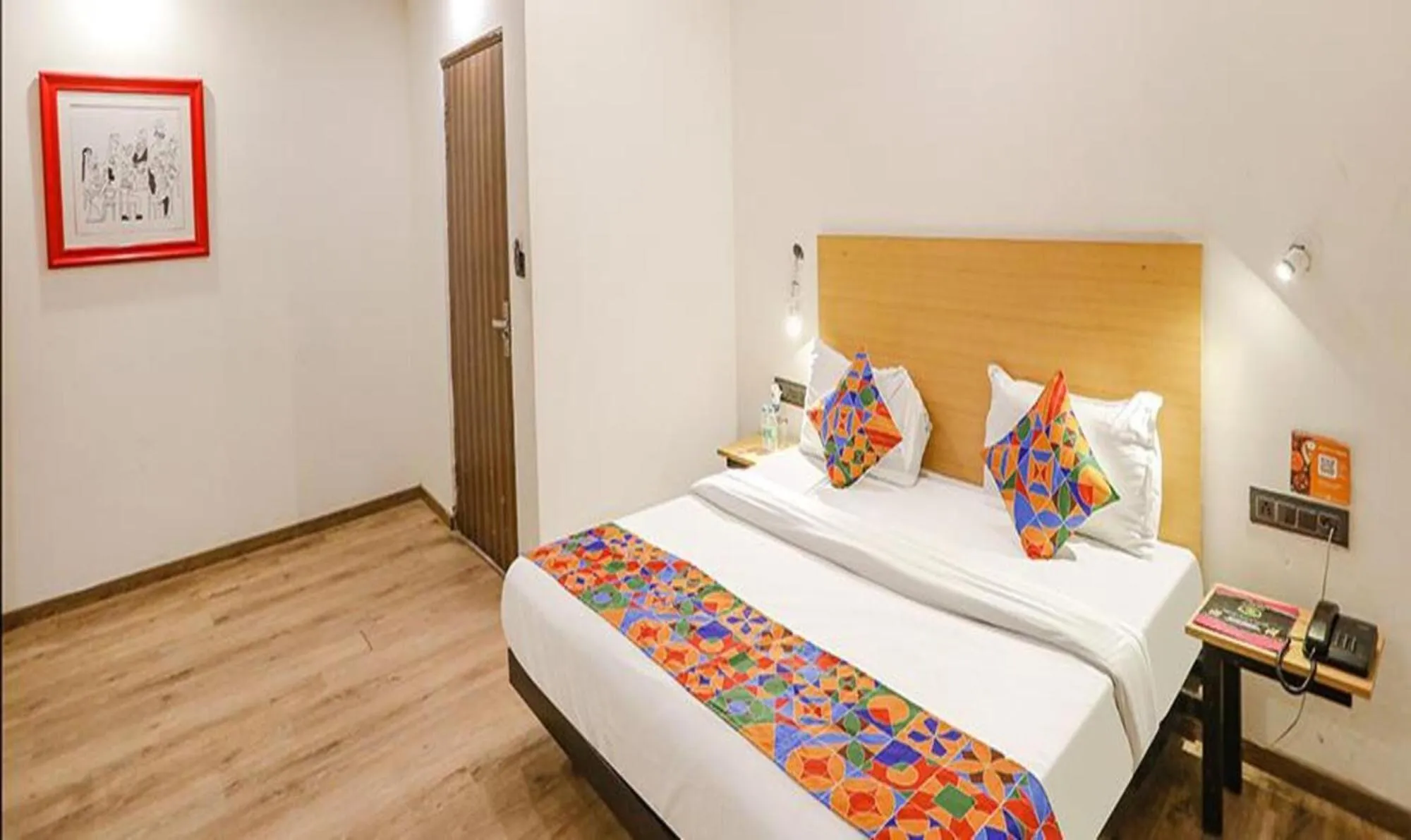 Bed in FabHotel Royale 58