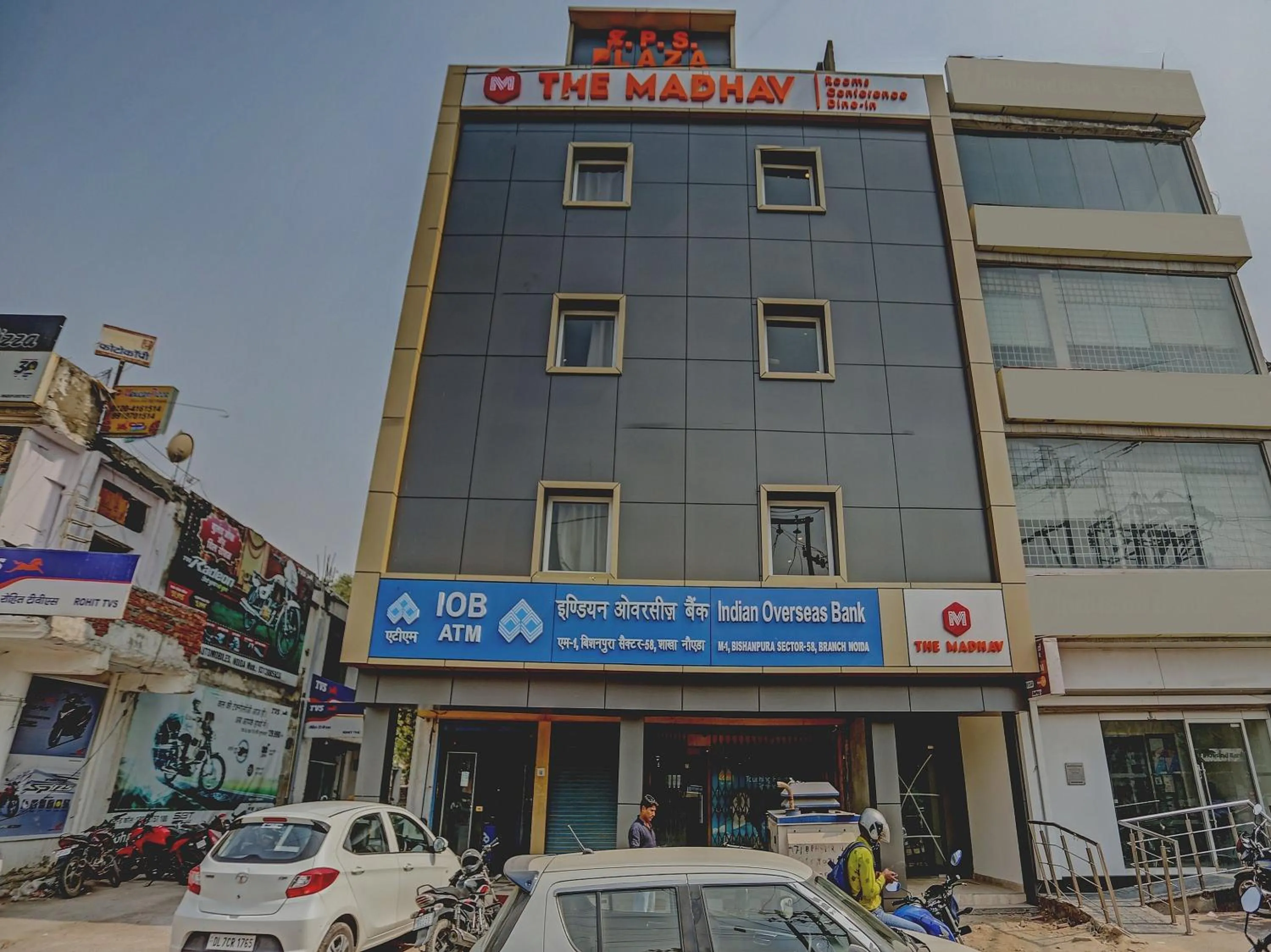 Facade/entrance in Townhouse The Madhav Sector 58 Noida Near ISKCON Temple Noida