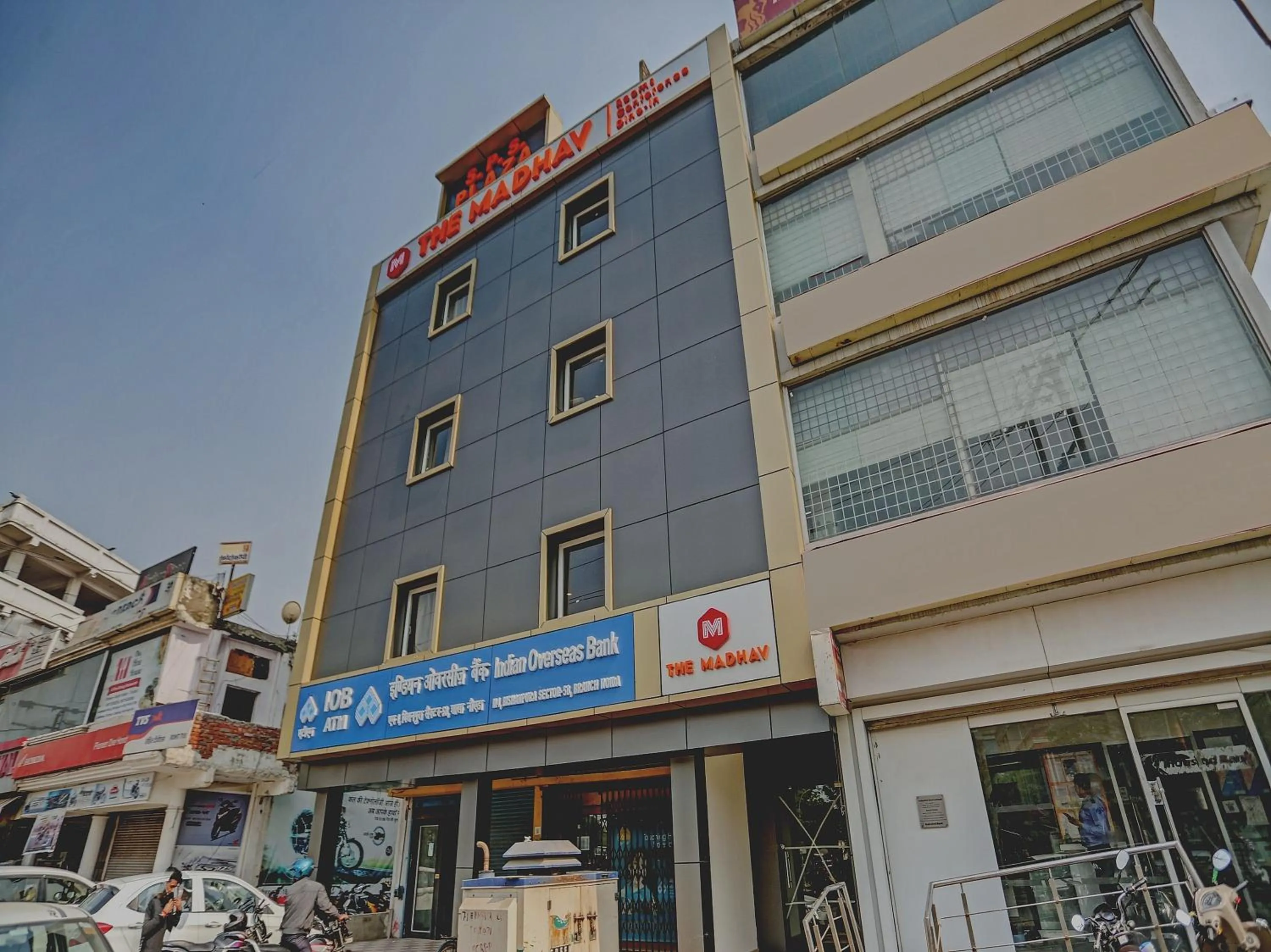 Facade/entrance in Townhouse The Madhav Sector 58 Noida Near ISKCON Temple Noida