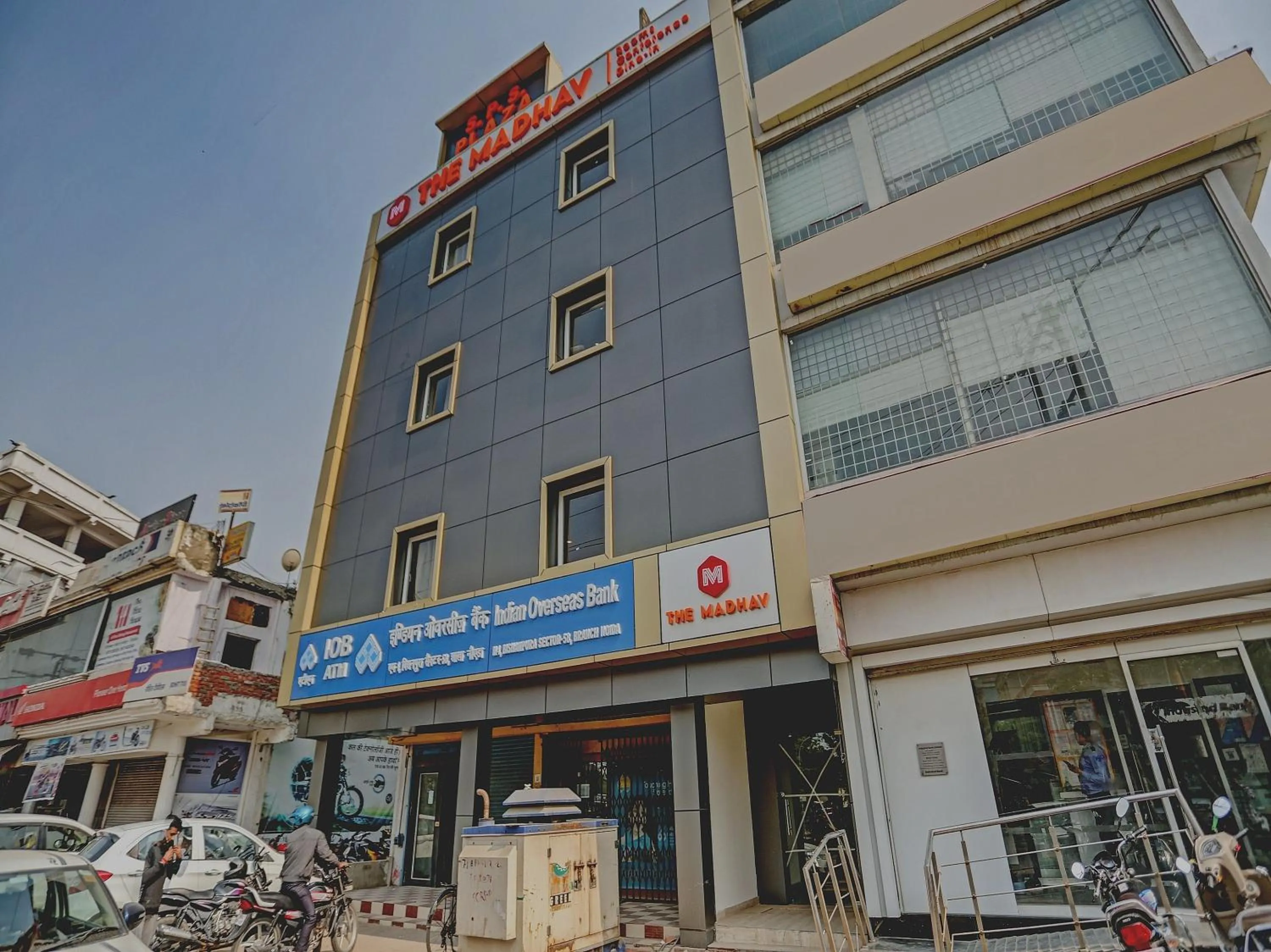 Facade/entrance in Townhouse The Madhav Sector 58 Noida Near ISKCON Temple Noida