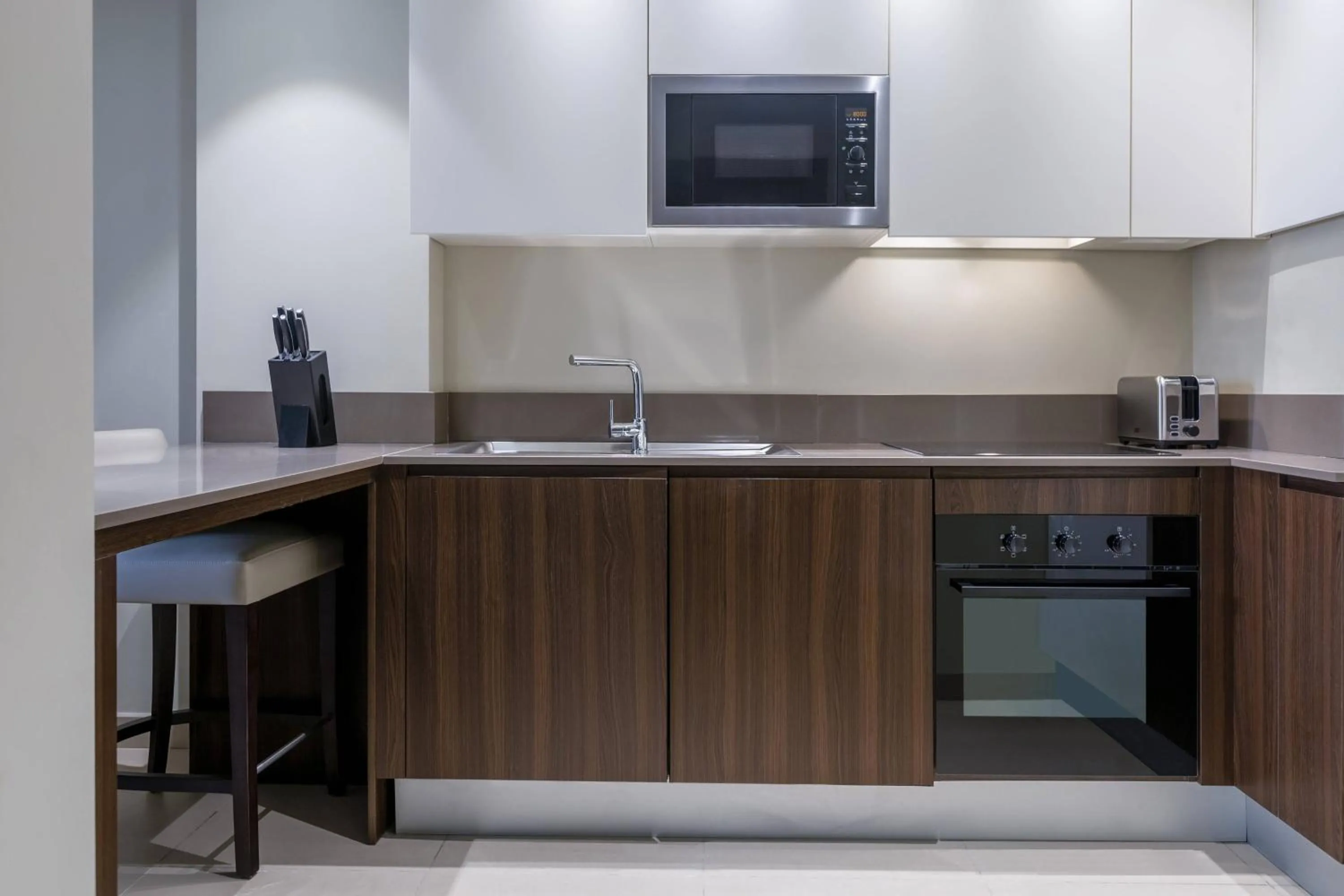 Kitchen or kitchenette in Residence Inn by Marriott Algiers Bab Ezzouar