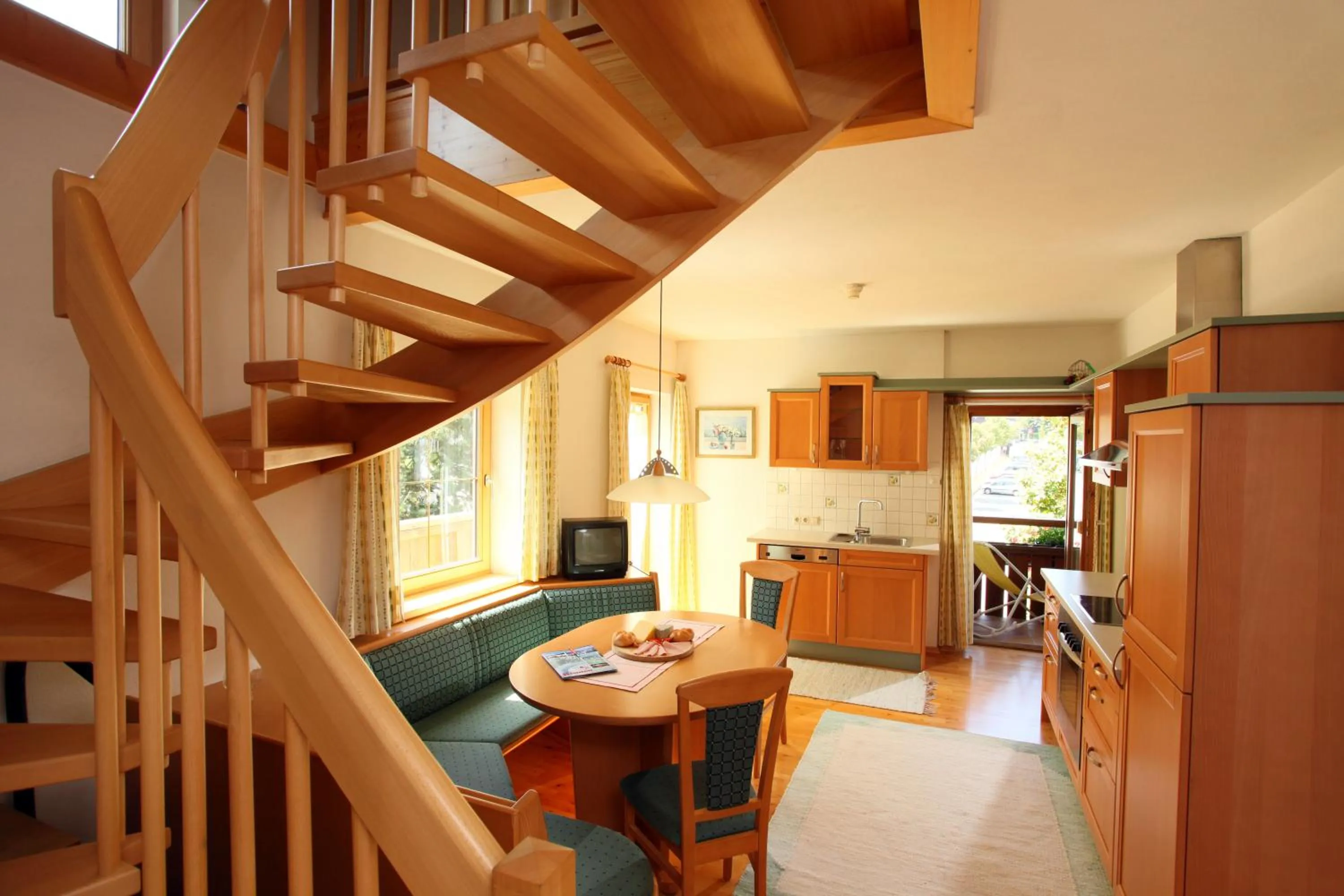 Kitchen or kitchenette in Sport und Familienhotel Klausen