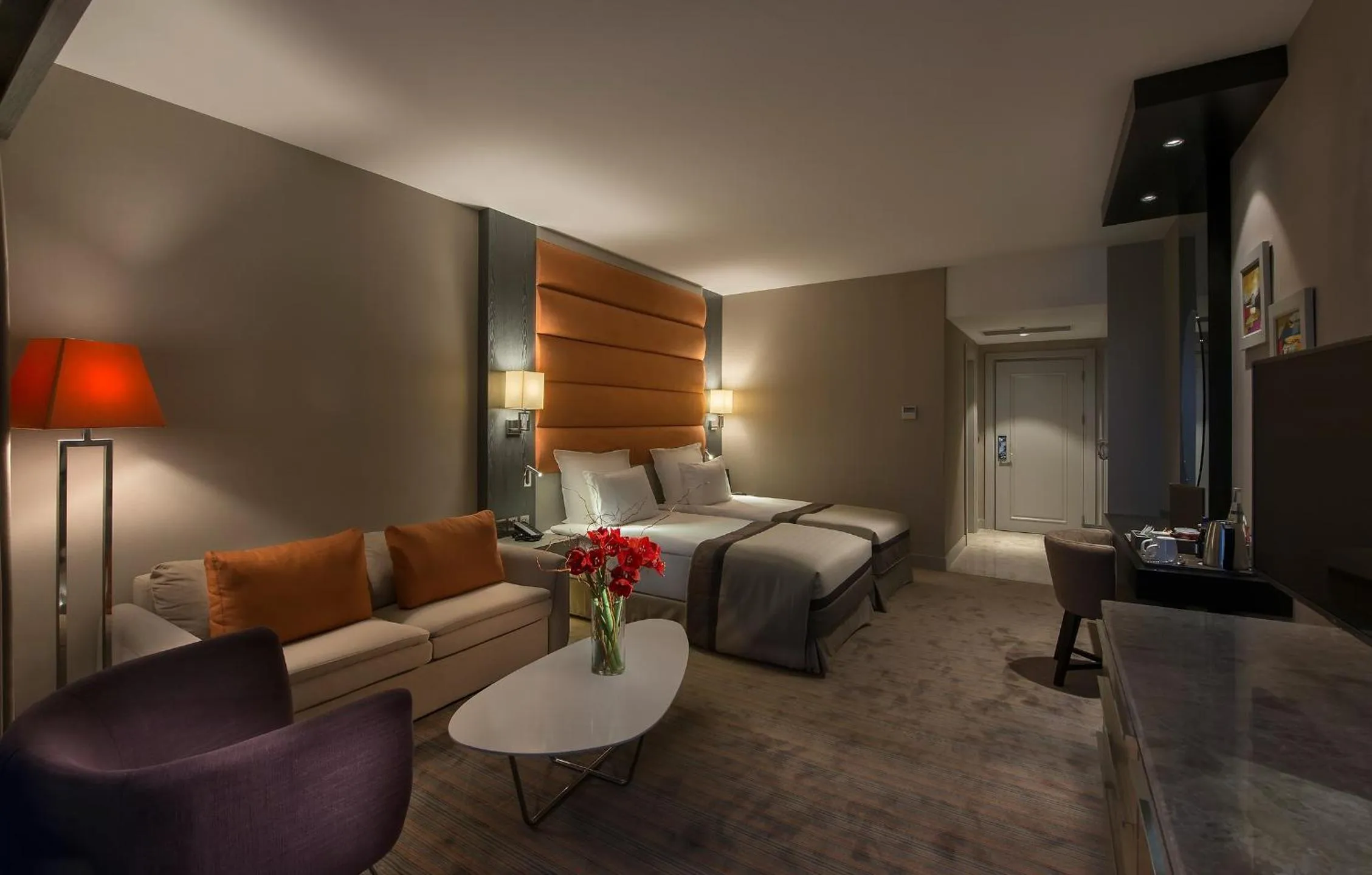 Bed in Elexus Hotel Resort & Spa & Casino