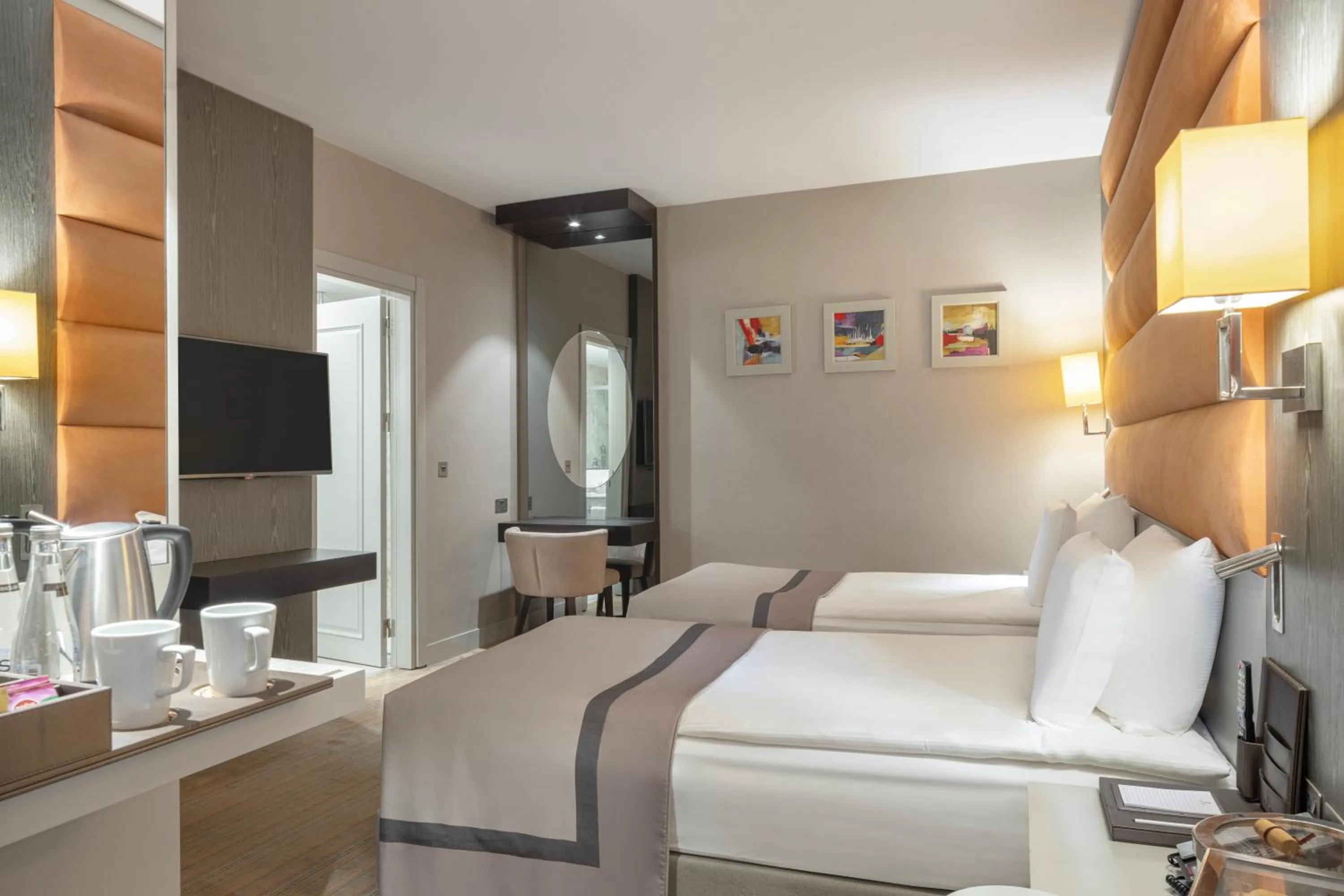 Bed in Elexus Hotel Resort & Spa & Casino