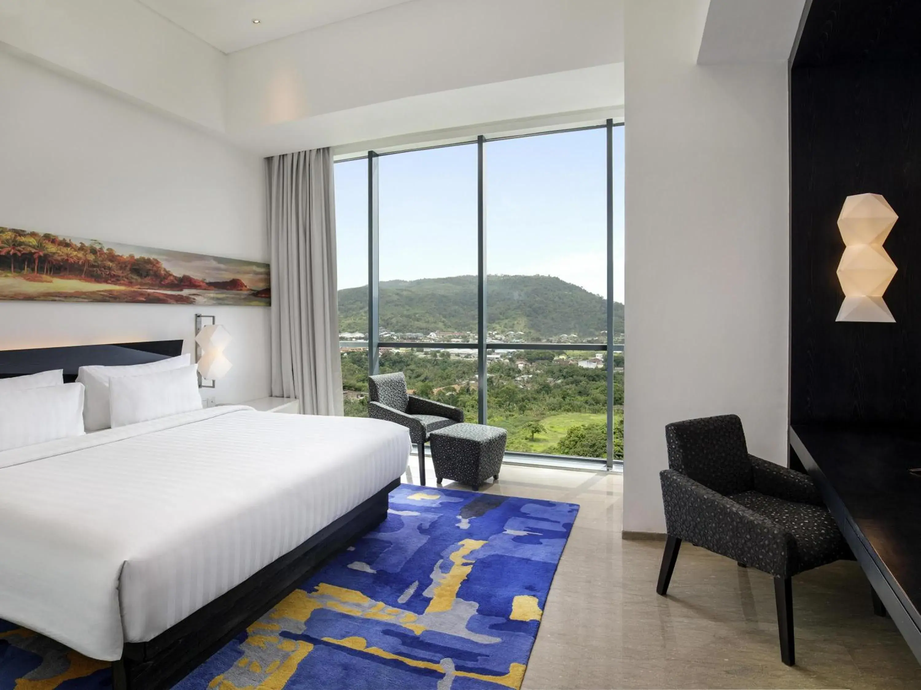 Executive King Room with Mountain View in Novotel Lampung Executive King Room with Mountain View in Novotel Lampung