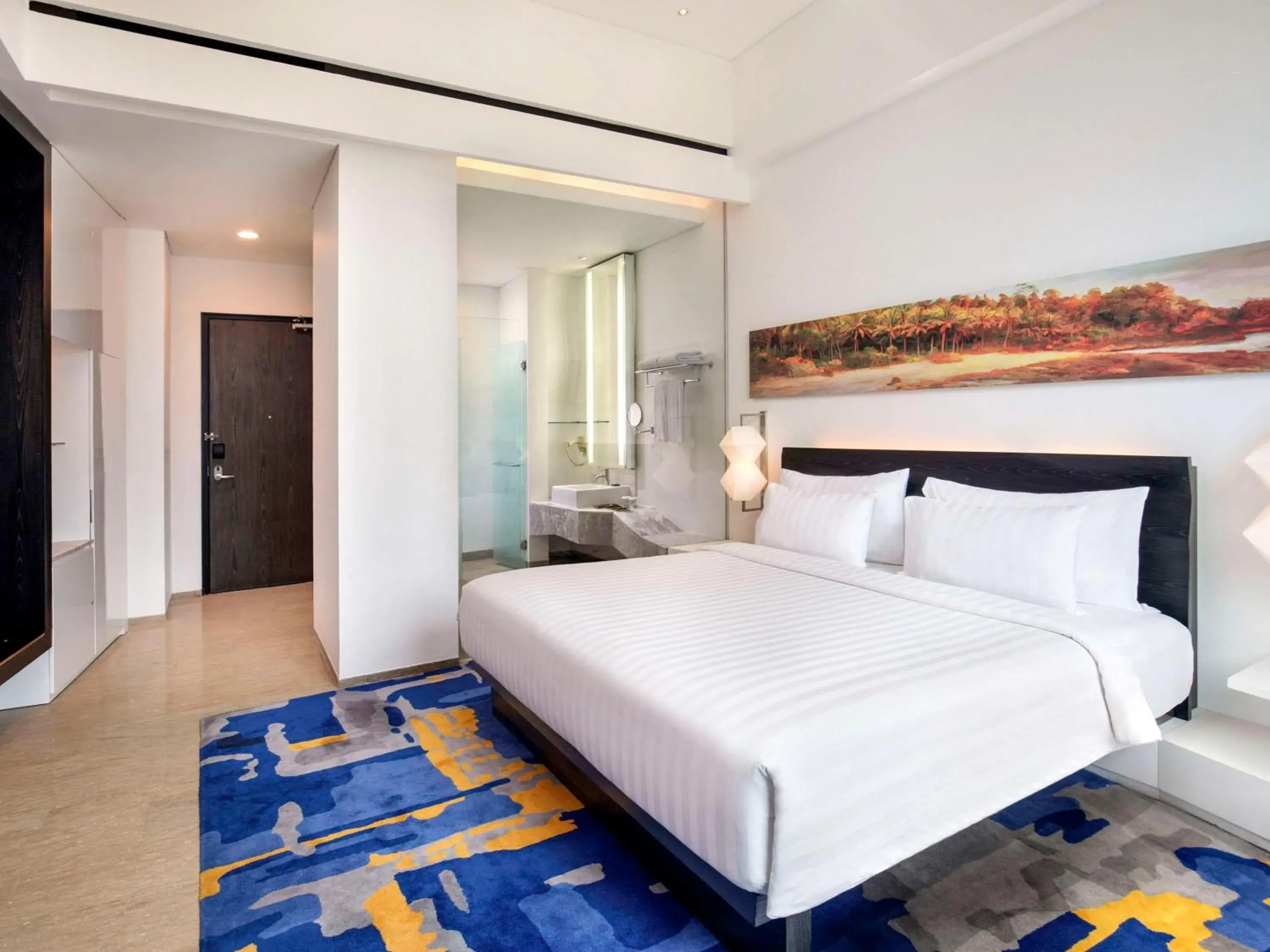 Superior King Room with Ocean View in Novotel Lampung Superior King Room with Ocean View in Novotel Lampung
