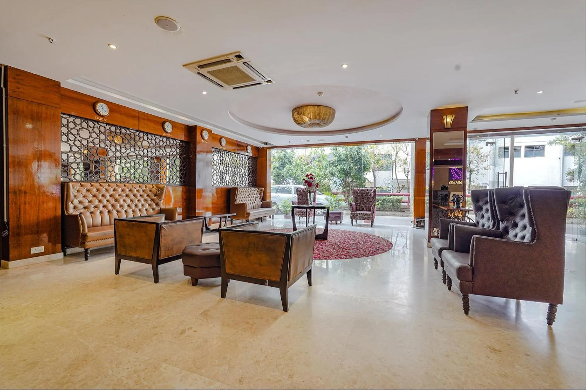 Living room in FabHotel Chris - Nr Vydehi Hospital