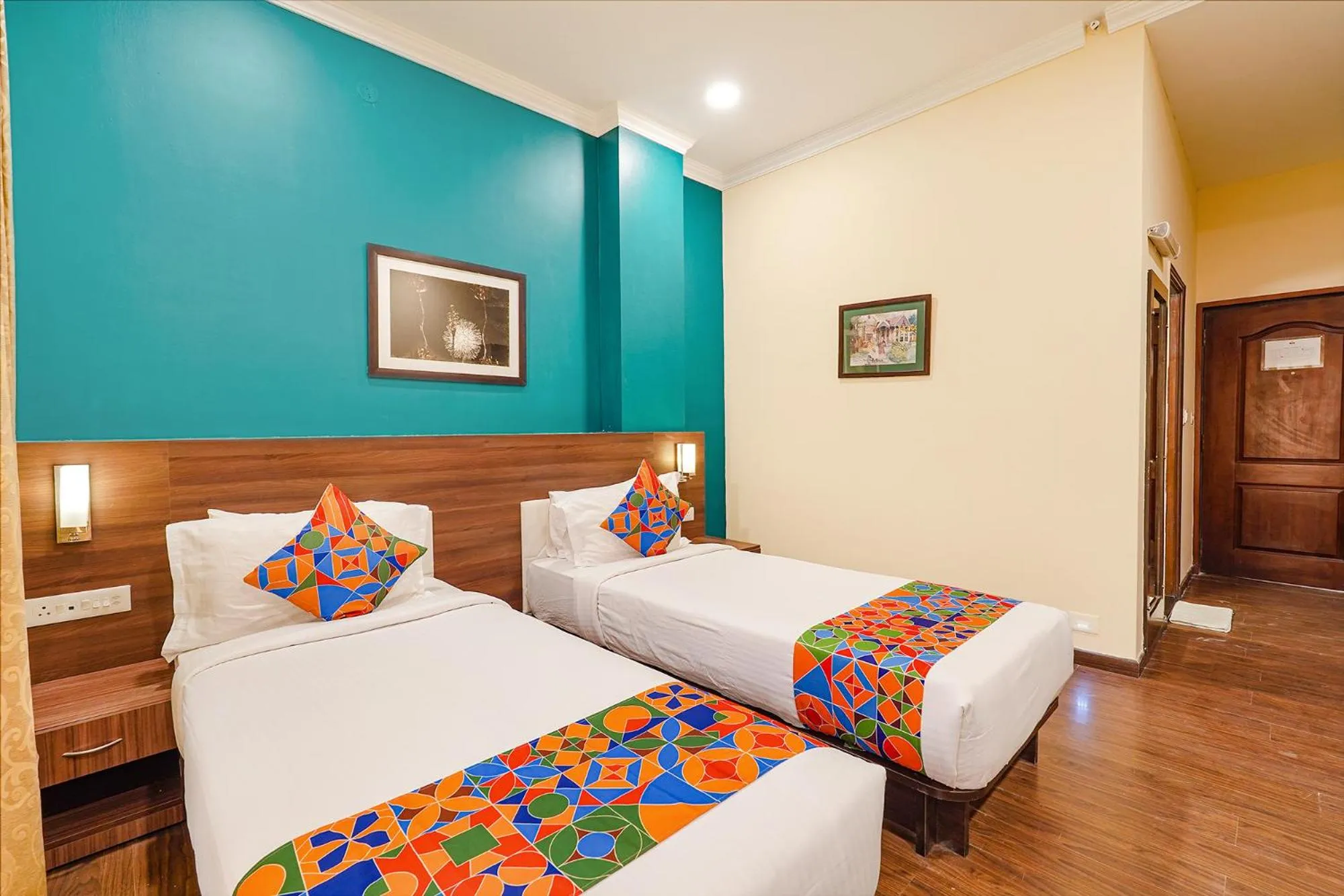 Bedroom, Bed in FabHotel Chris - Nr Vydehi Hospital