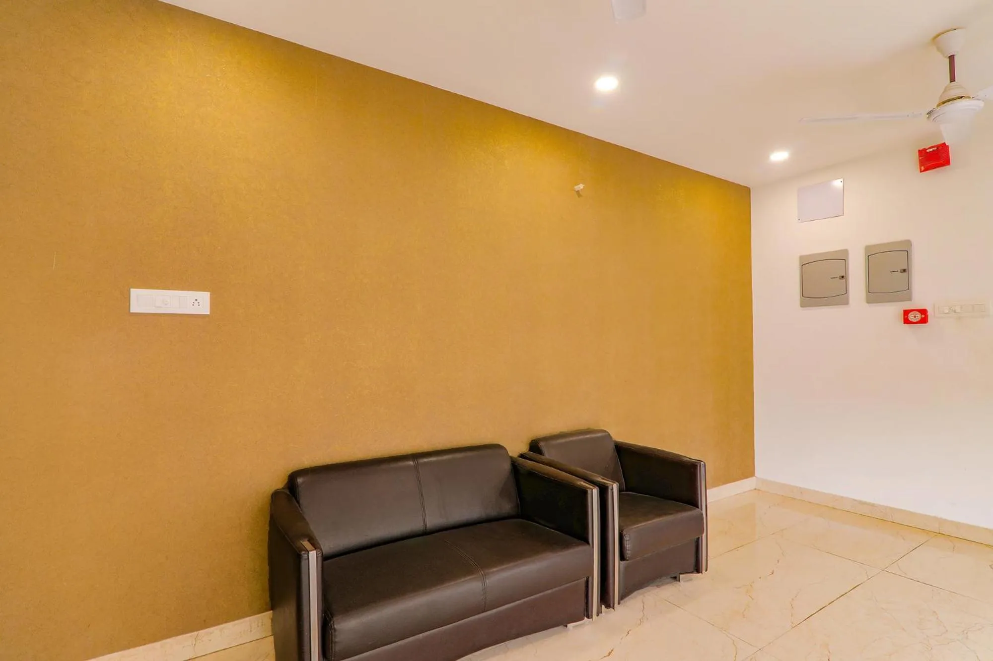 Seating area in Via The Mall Inn