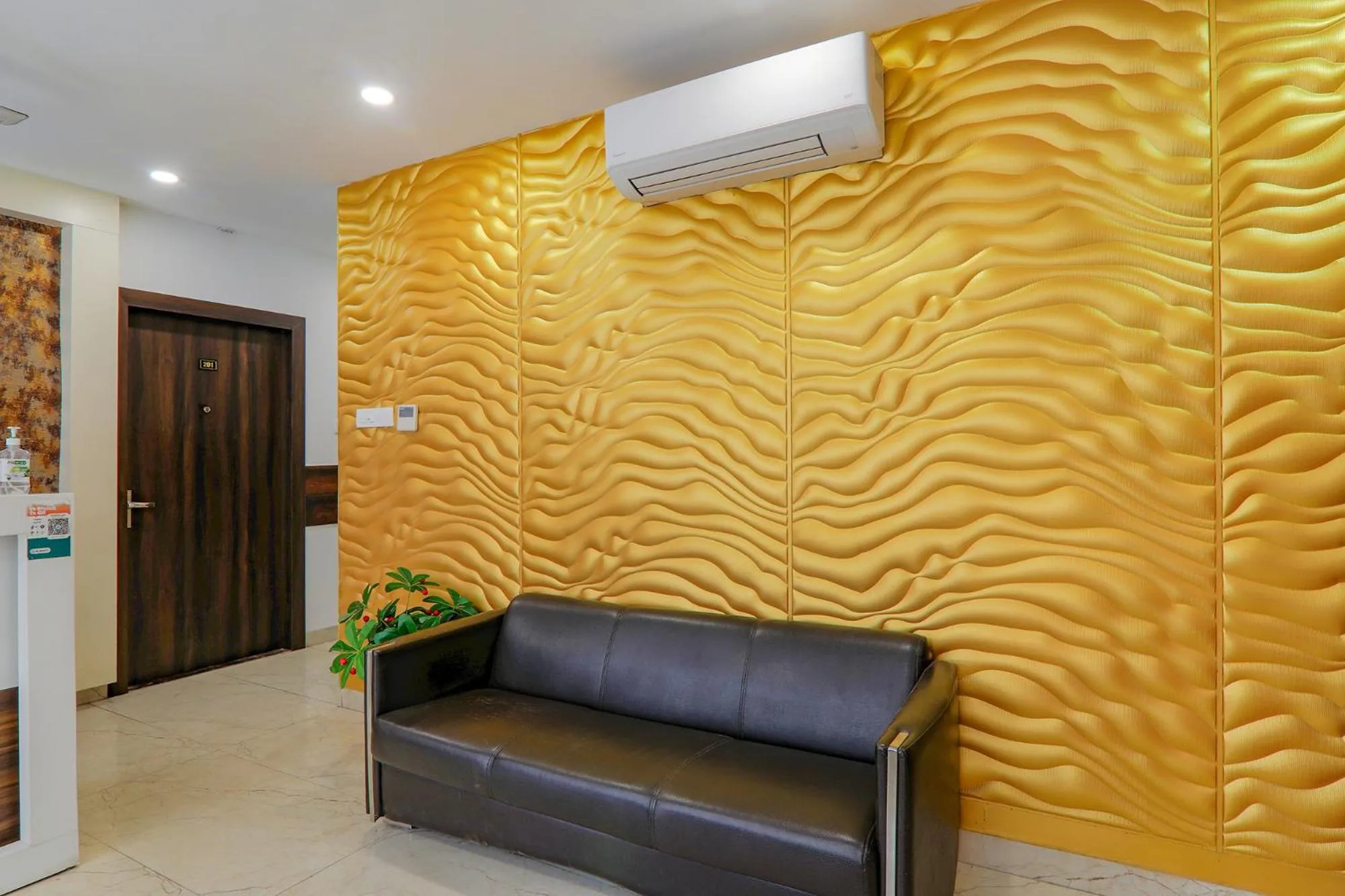 Seating area in Via The Mall Inn