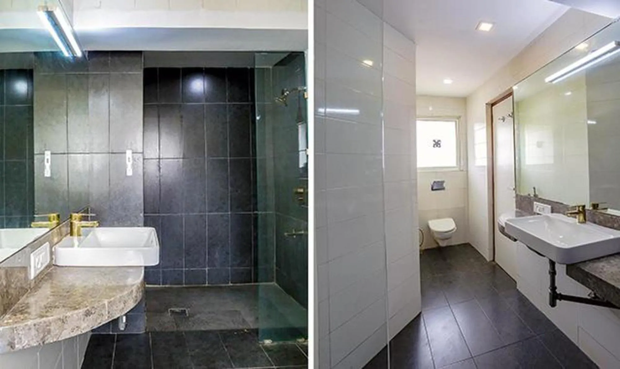 Bathroom in Via Jayshree - Nr Mumbai International Airport
