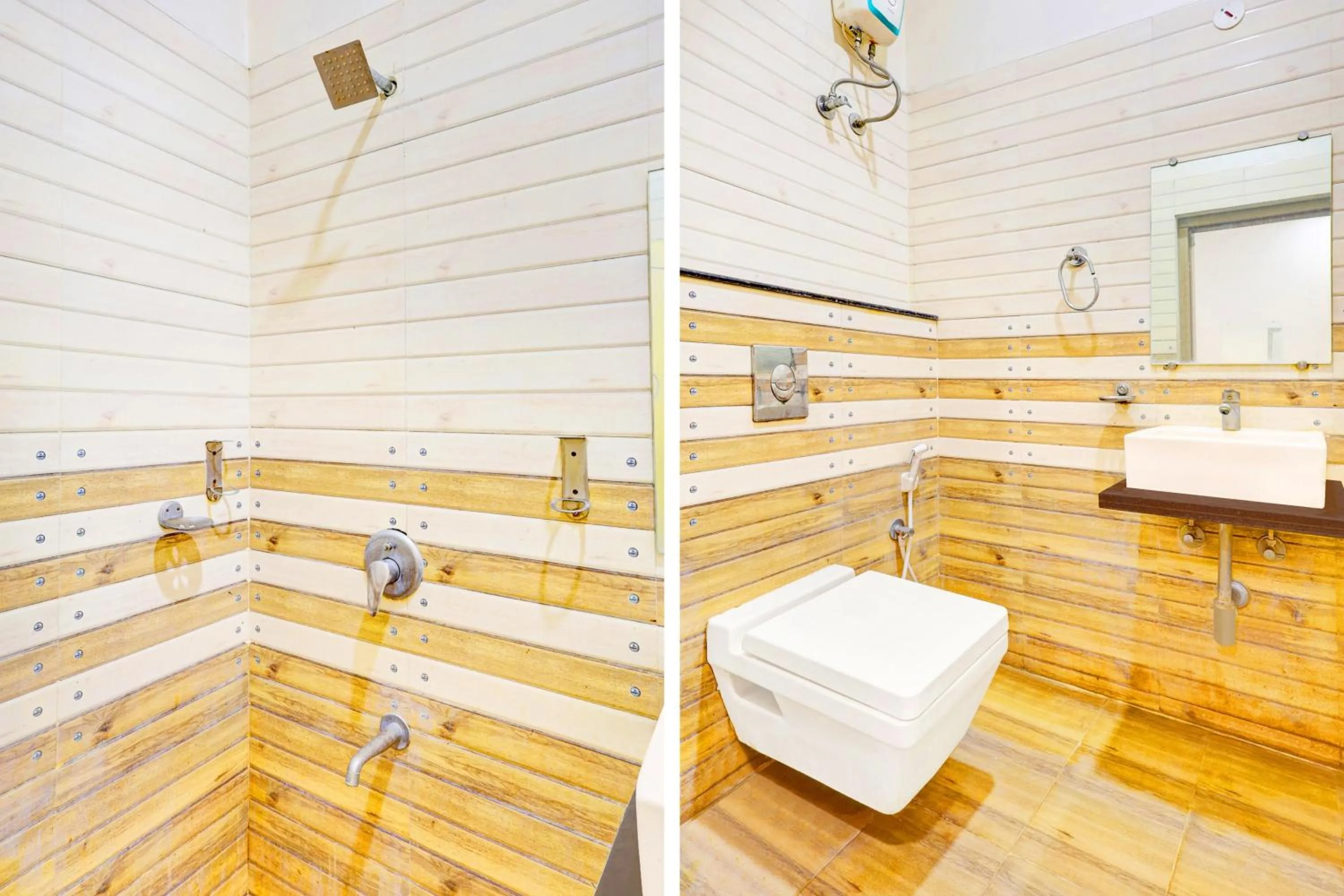 Bathroom in Collection O Dabagardens Near RK Beach