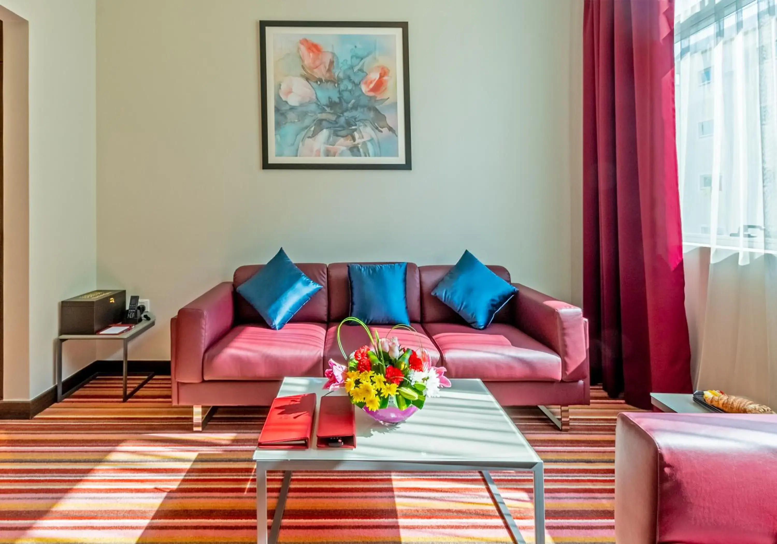 Living room in Gravity Hotel Abu Dhabi Living room in Gravity Hotel Abu Dhabi