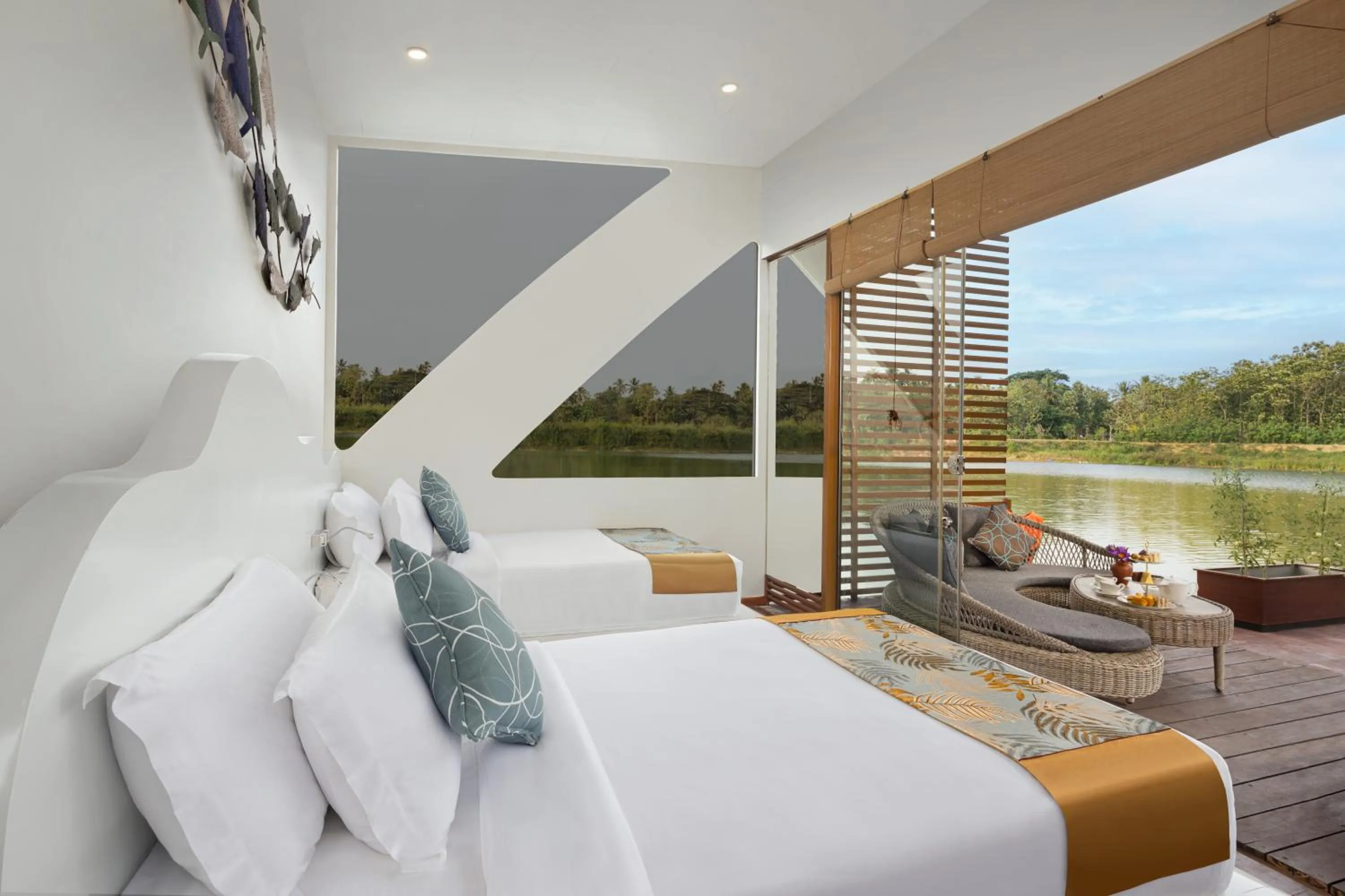 Bedroom, Bed in Bolagala Agro Floating Resort