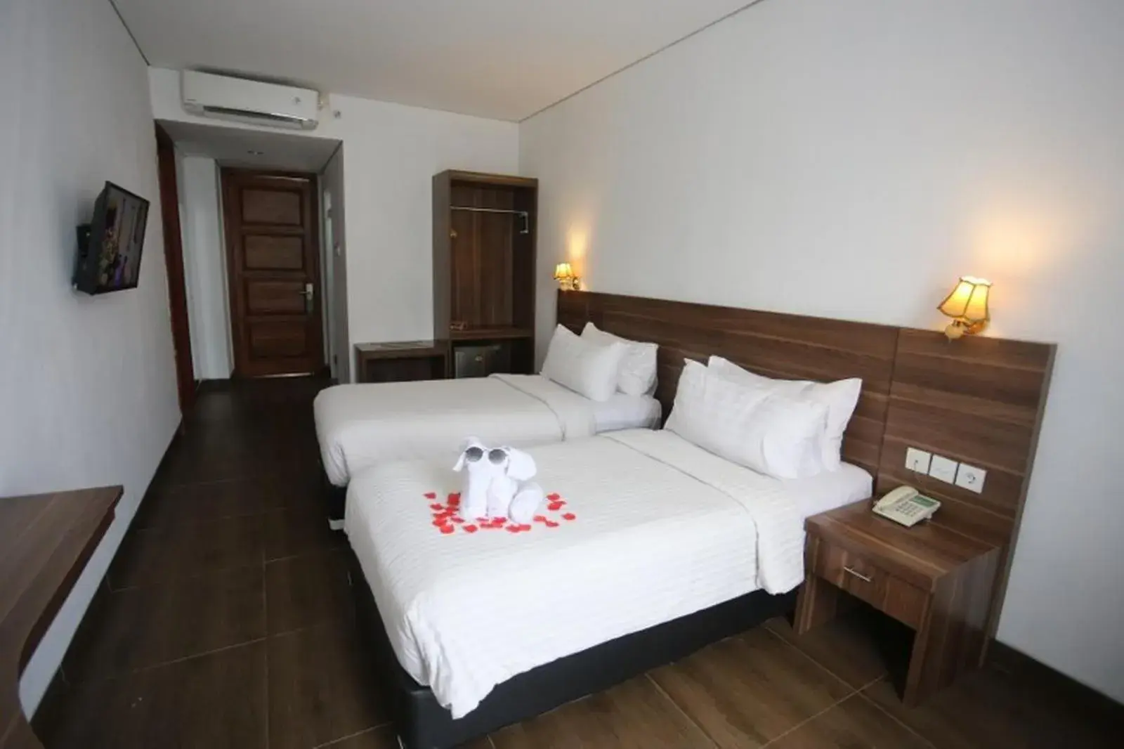 Bed in Azza Hotel Palembang Bed in Azza Hotel Palembang