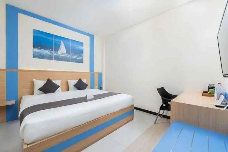 Bed in D'Carol Hotel