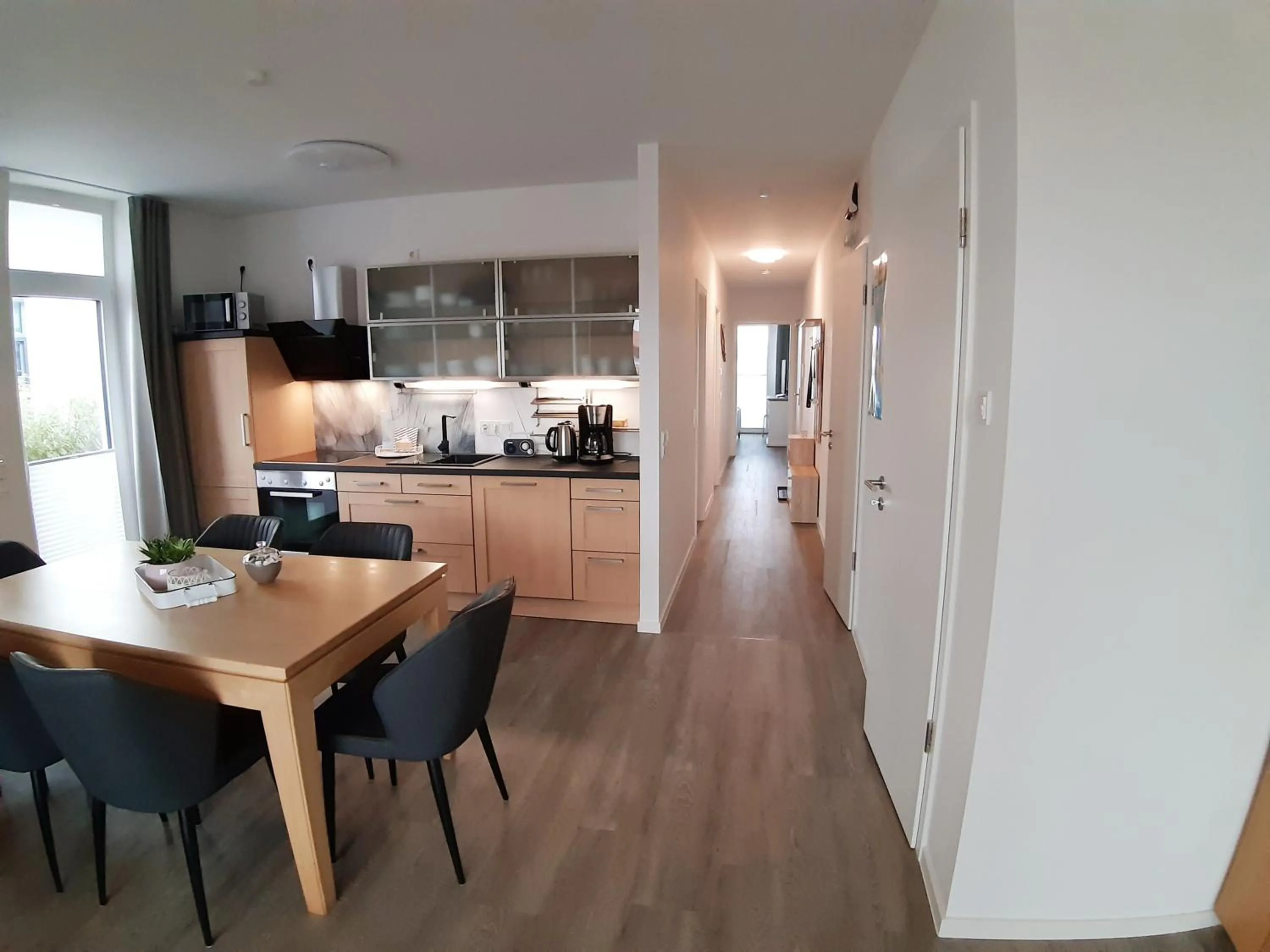 Kitchen or kitchenette in Riecht nach Meer