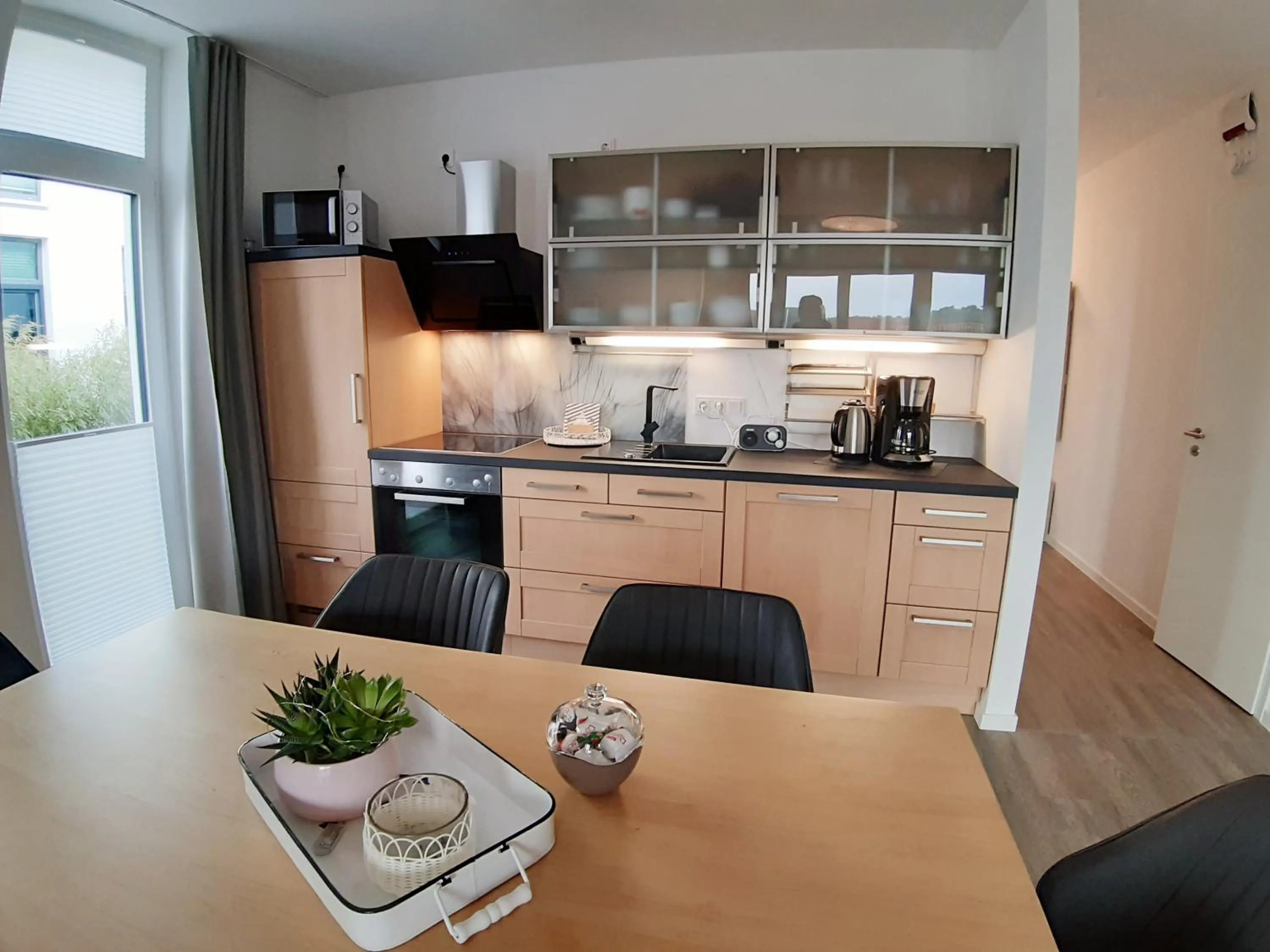 Kitchen or kitchenette in Riecht nach Meer