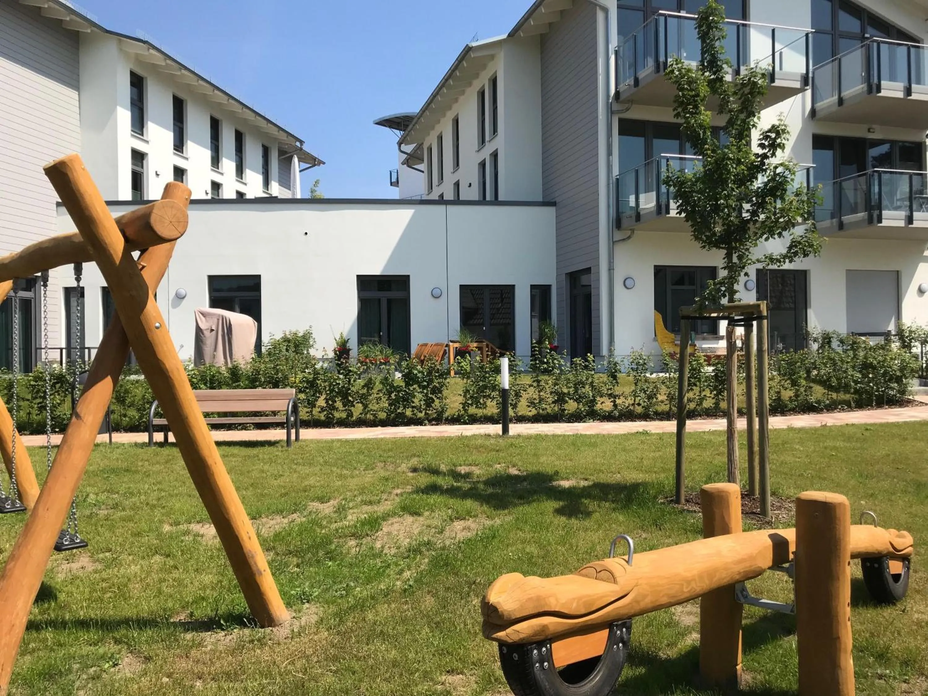 Children play ground in Riecht nach Meer