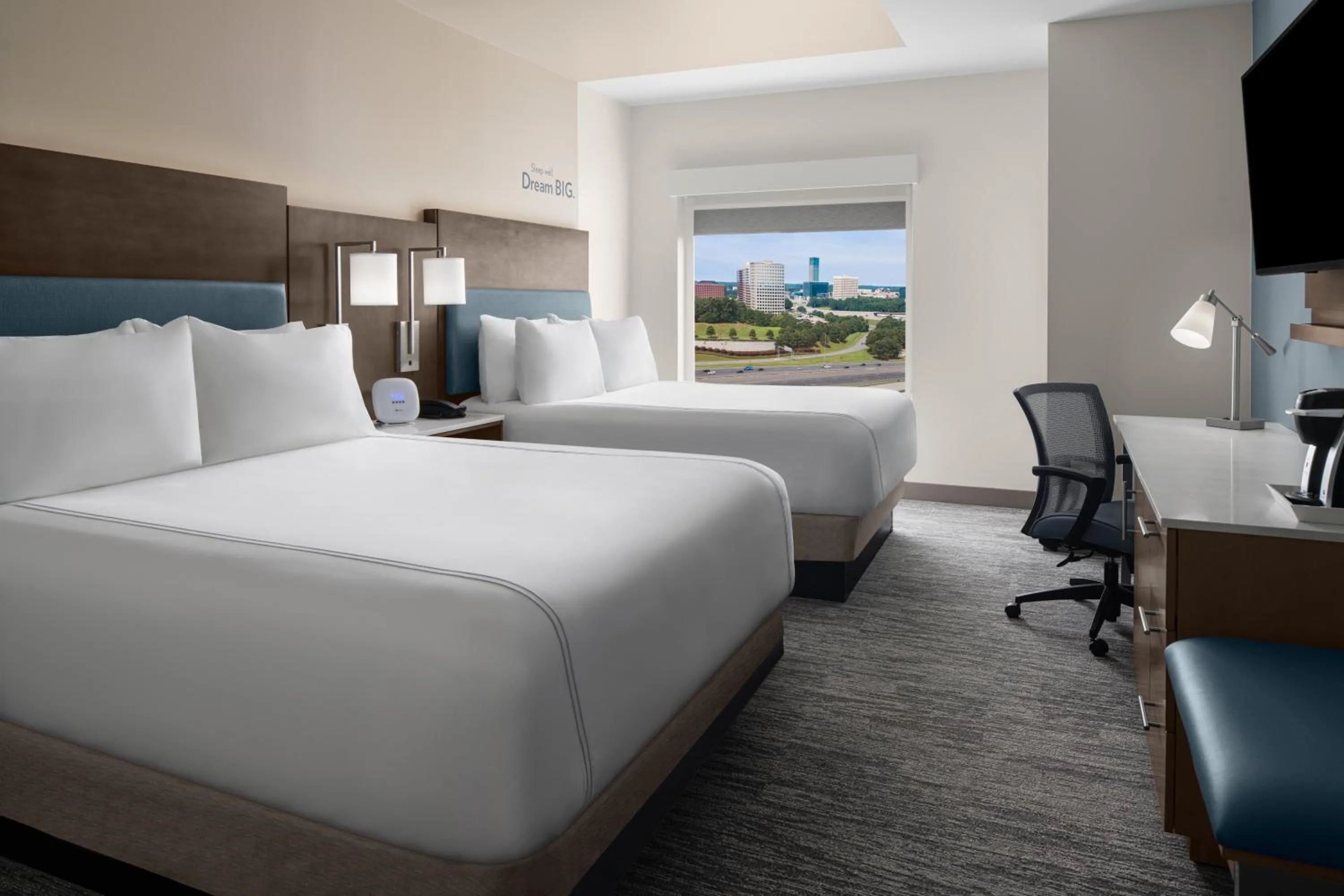 Photo of the whole room, Bed in EVEN Hotel Atlanta - Cobb Galleria by IHG