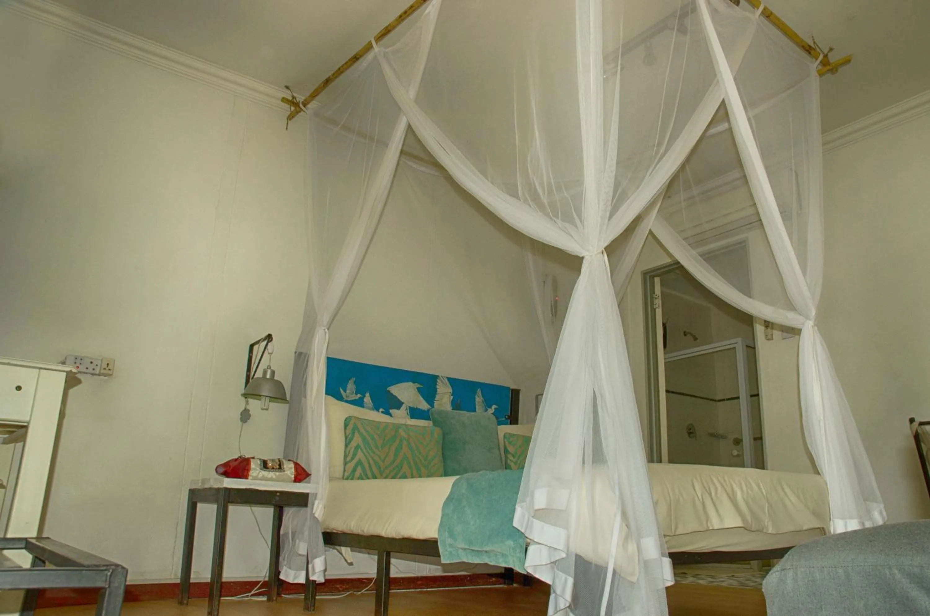 Decorative detail, Bed in The Old House