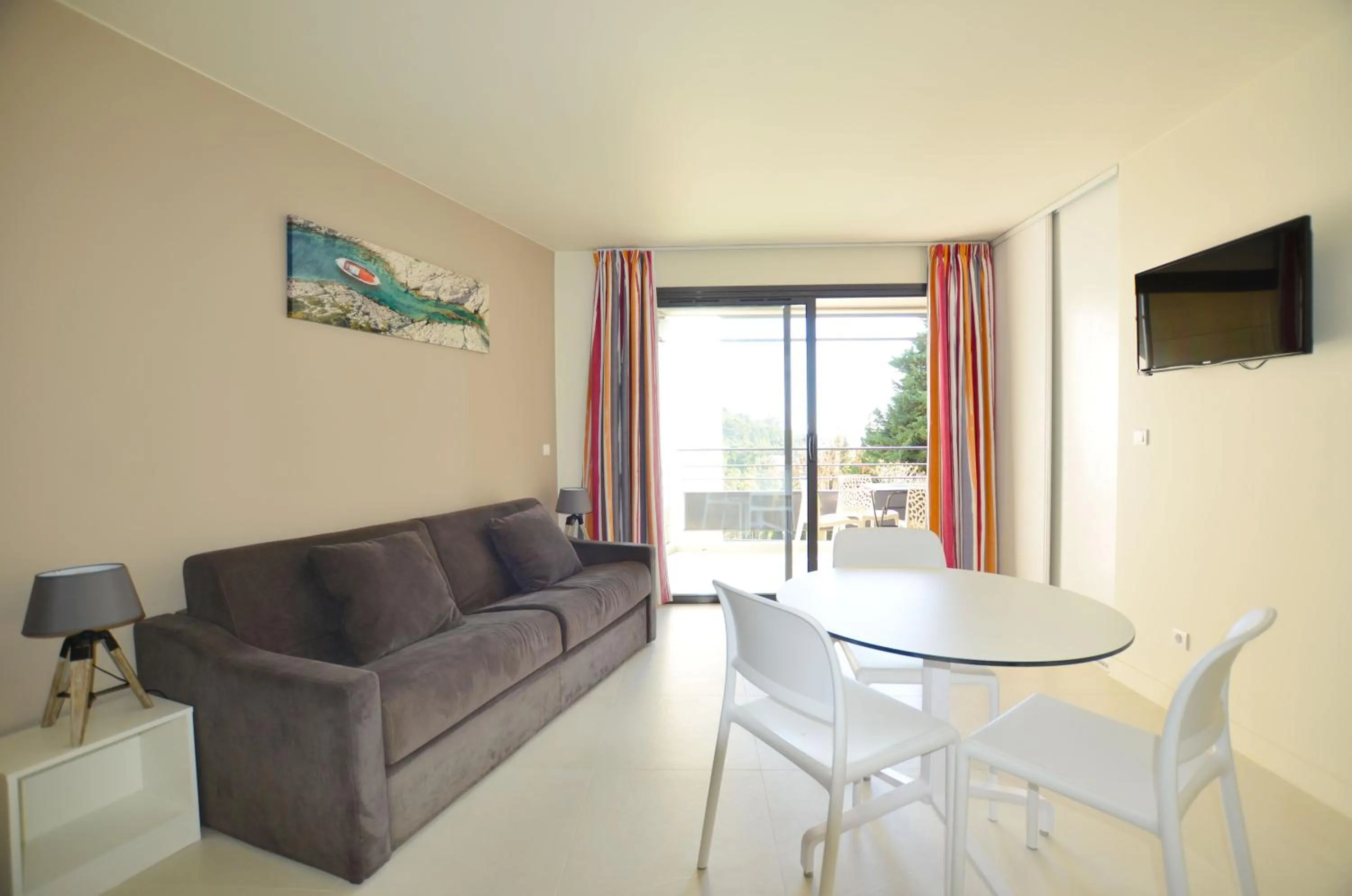 Living room in La Perle d'Eze - Aparthotel