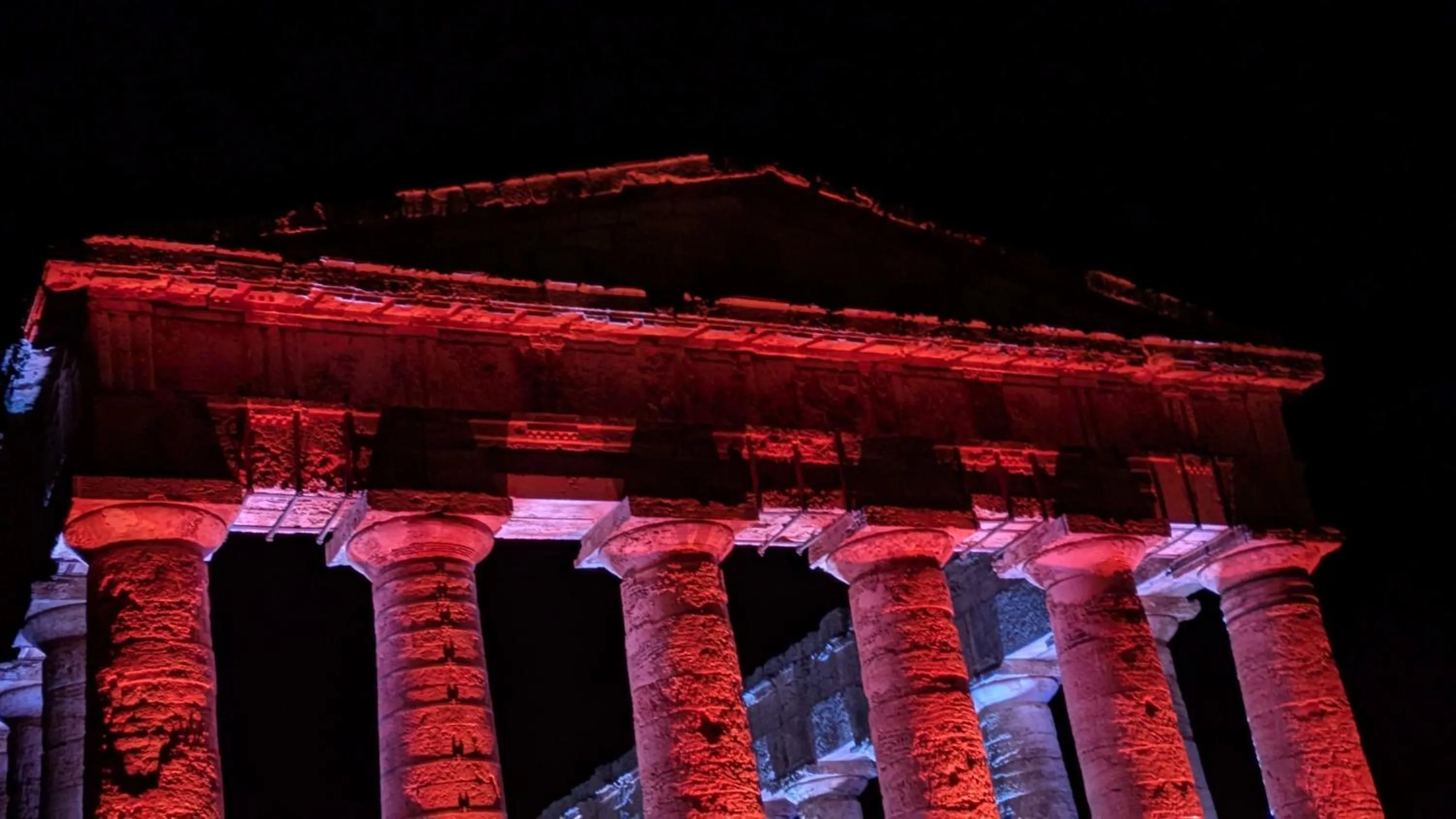 View (from property/room) in Helimos Bed&Breakfast Segesta Temple-Castellammare