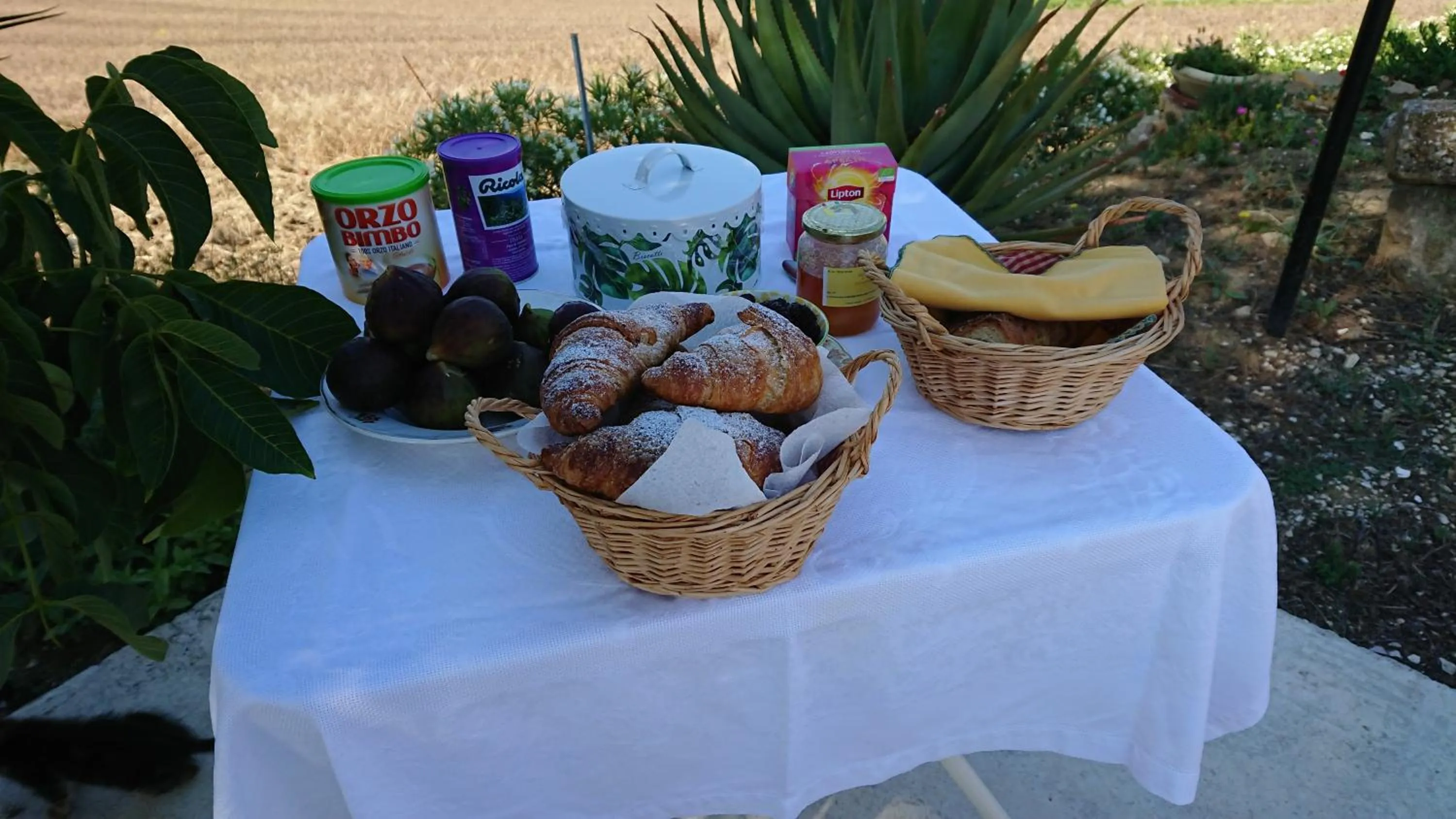 Breakfast in Helimos Bed&Breakfast Segesta Temple-Castellammare