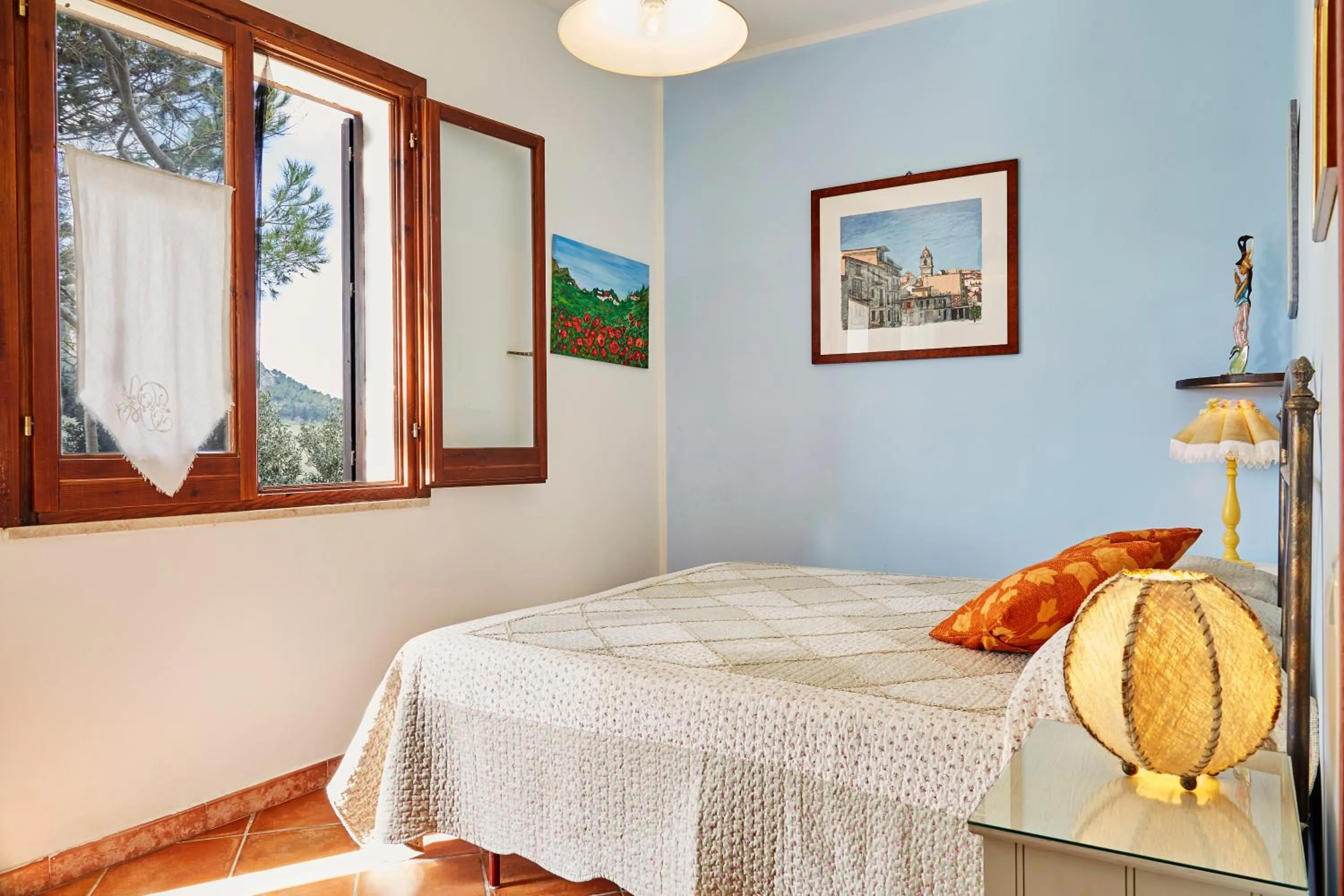 Bed in Helimos Bed&Breakfast Segesta Temple-Castellammare