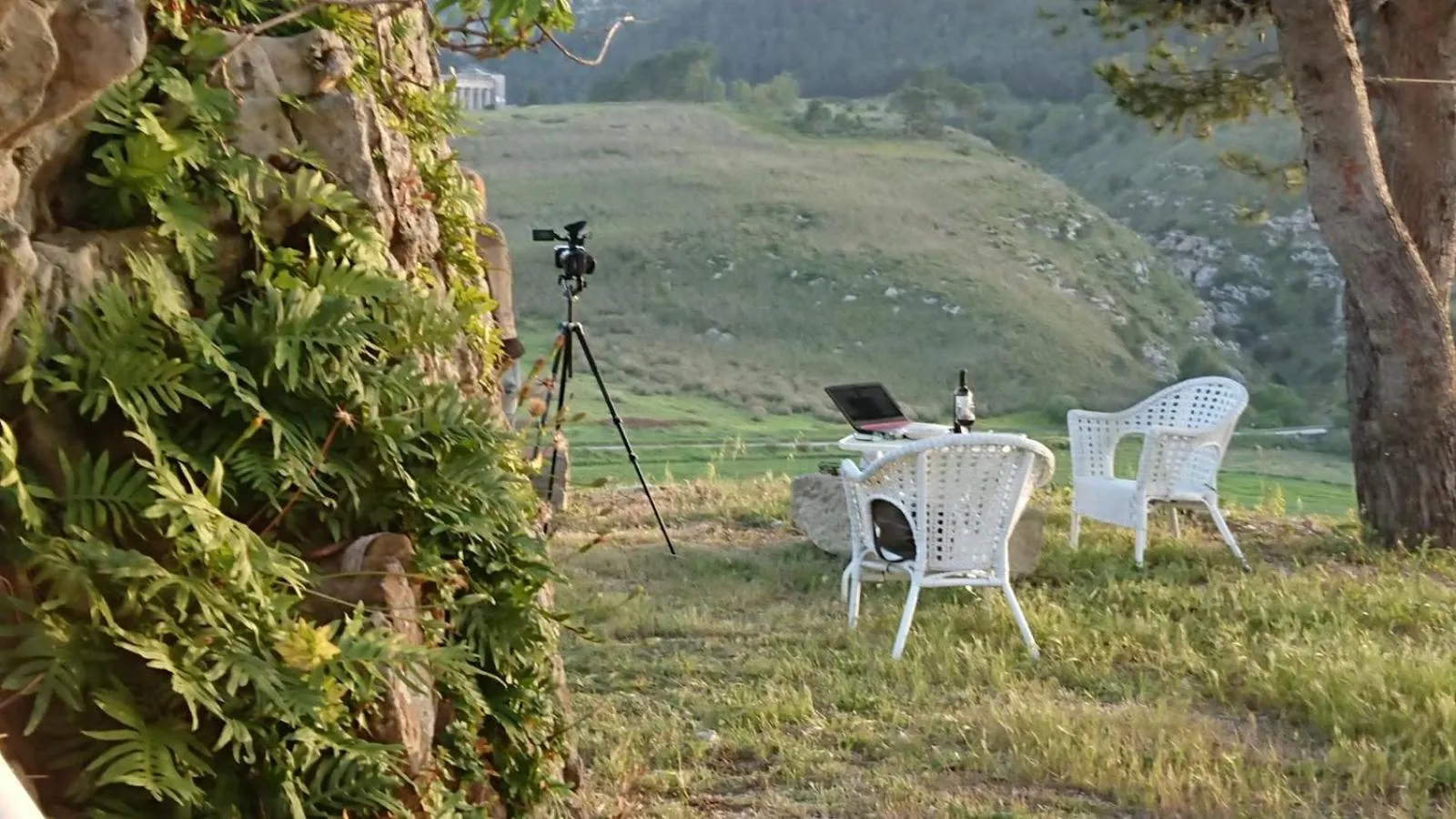 Garden in Helimos Bed&Breakfast Segesta Temple-Castellammare