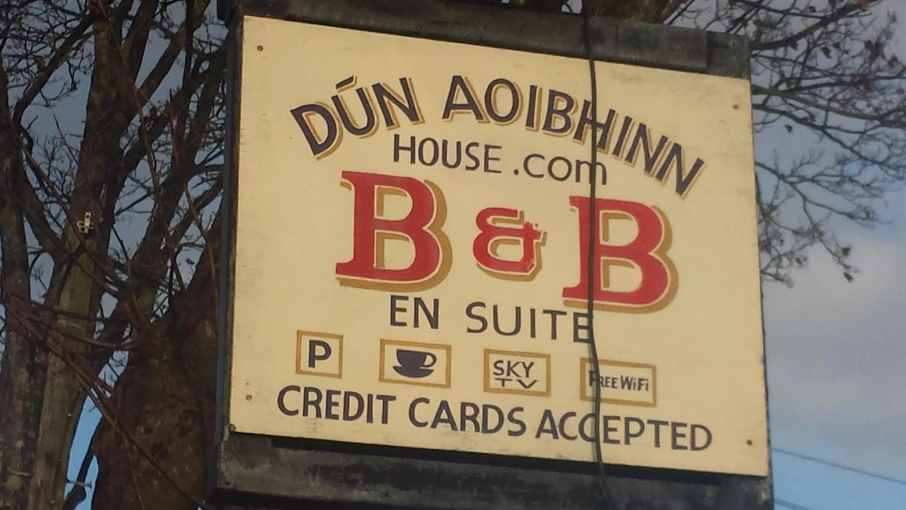 Property logo or sign in Dun Aoibhinn Guest Accommodation