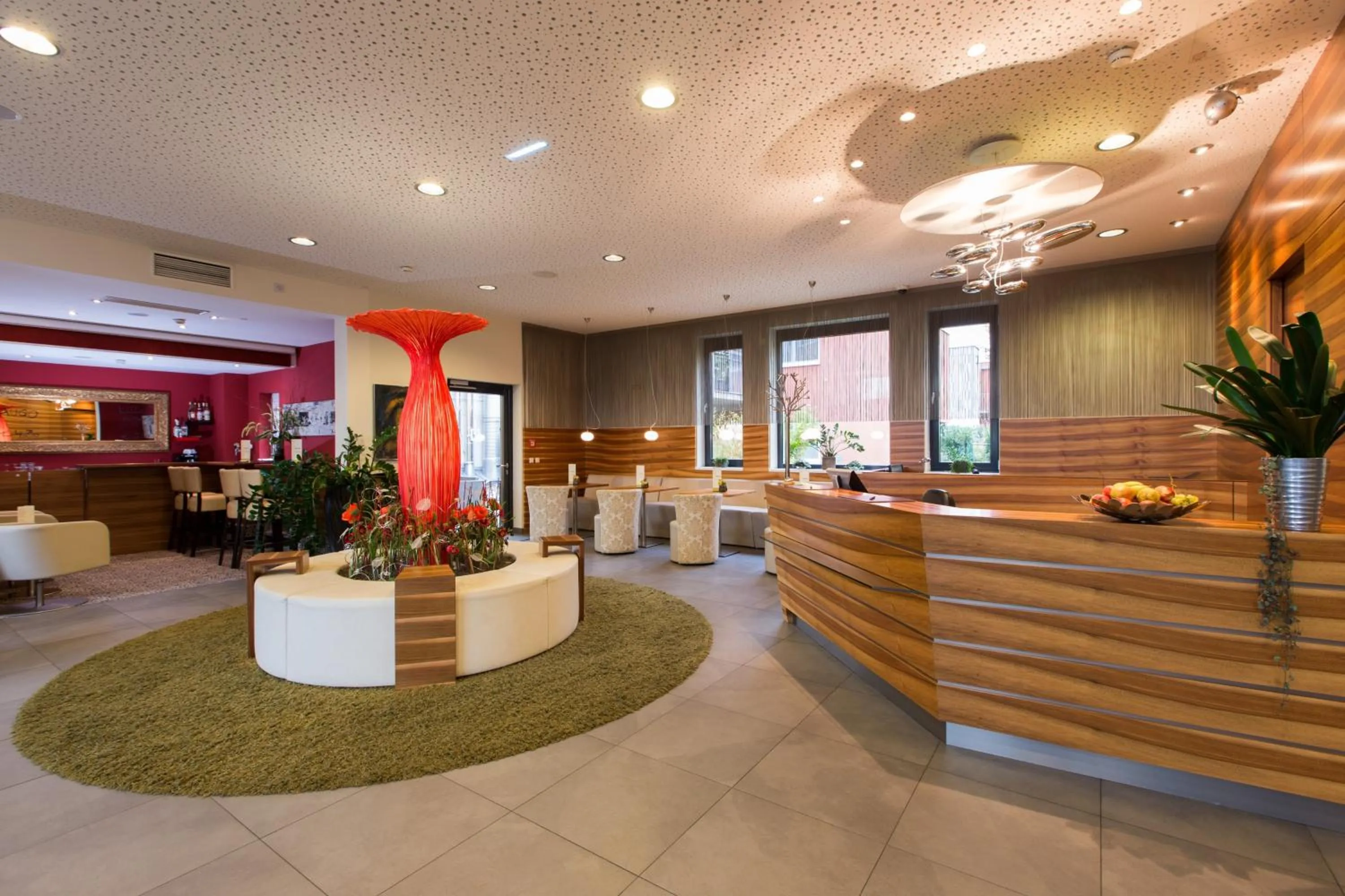 Lobby or reception in Hotel Süd Graz