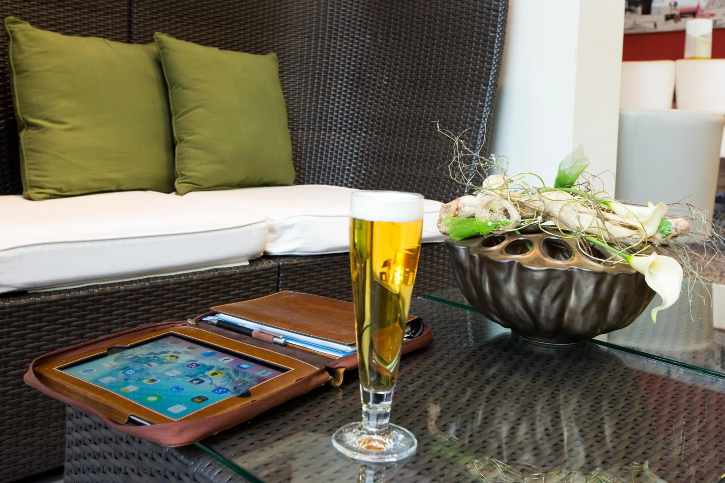 Balcony/Terrace in Hotel Süd Graz