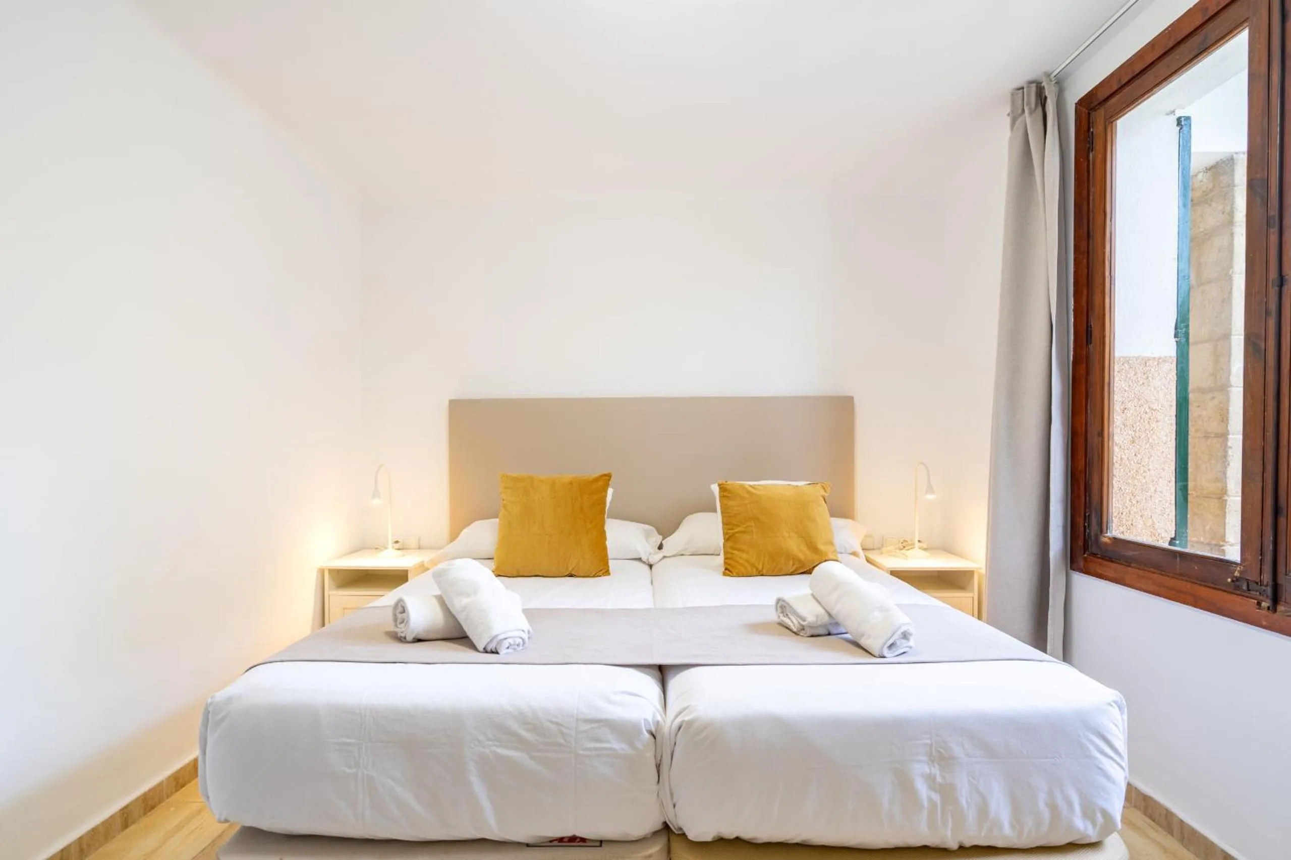 Bed in Villa Can Pastilla