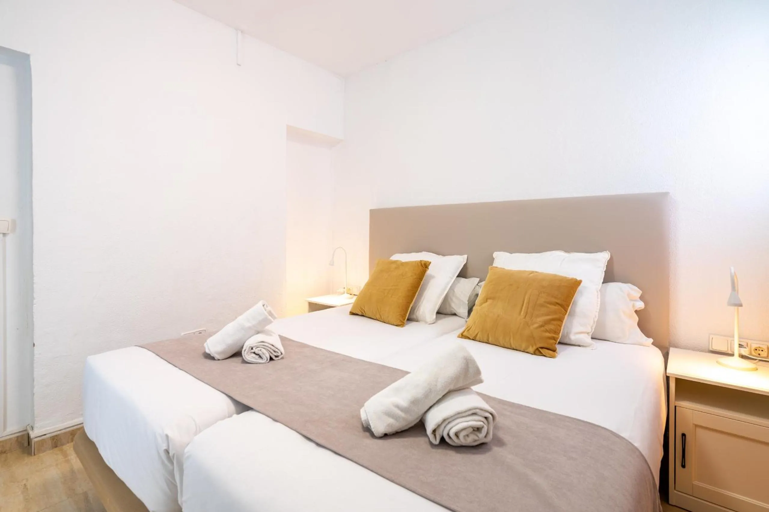 Bed in Villa Can Pastilla