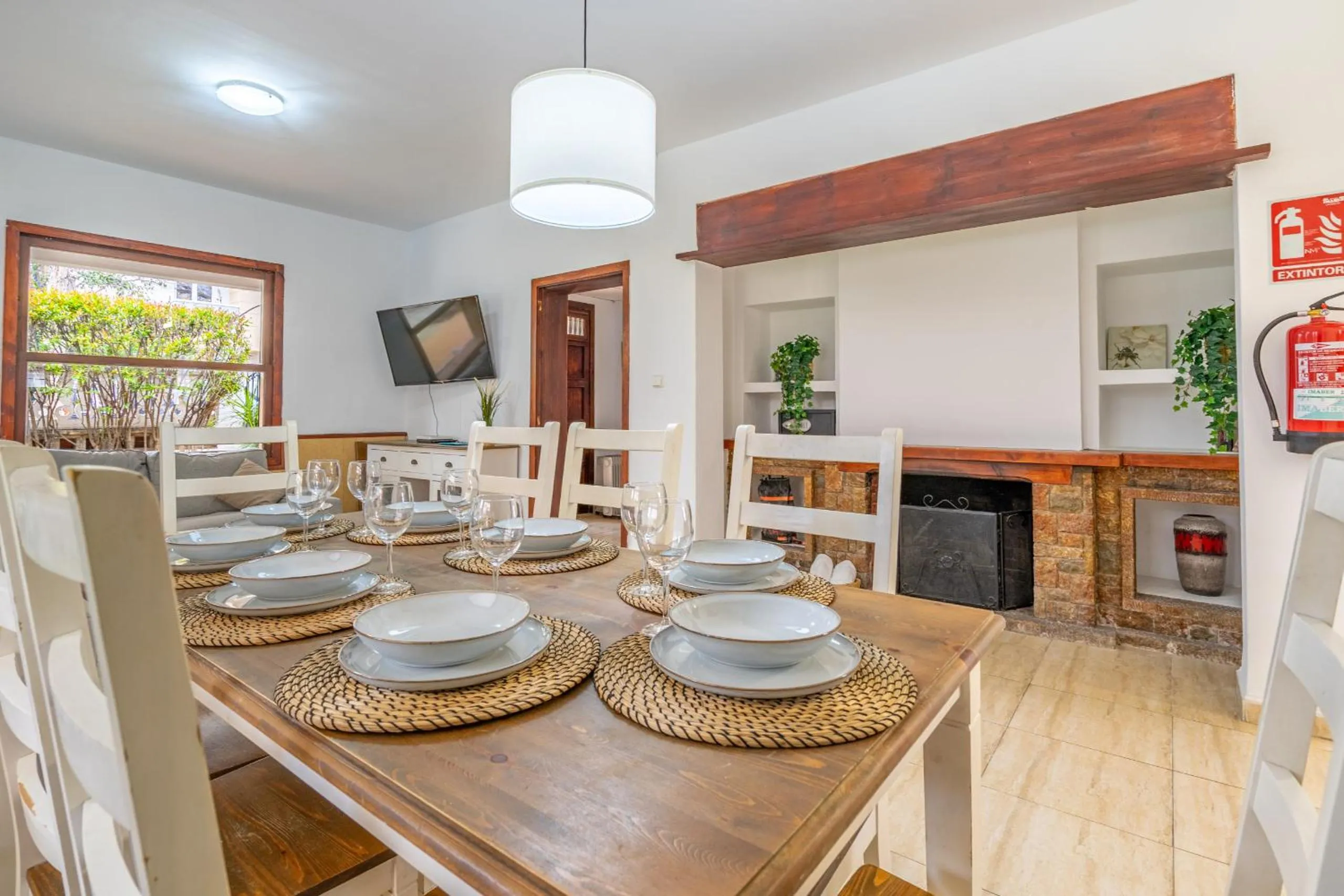 Dining area in Villa Can Pastilla