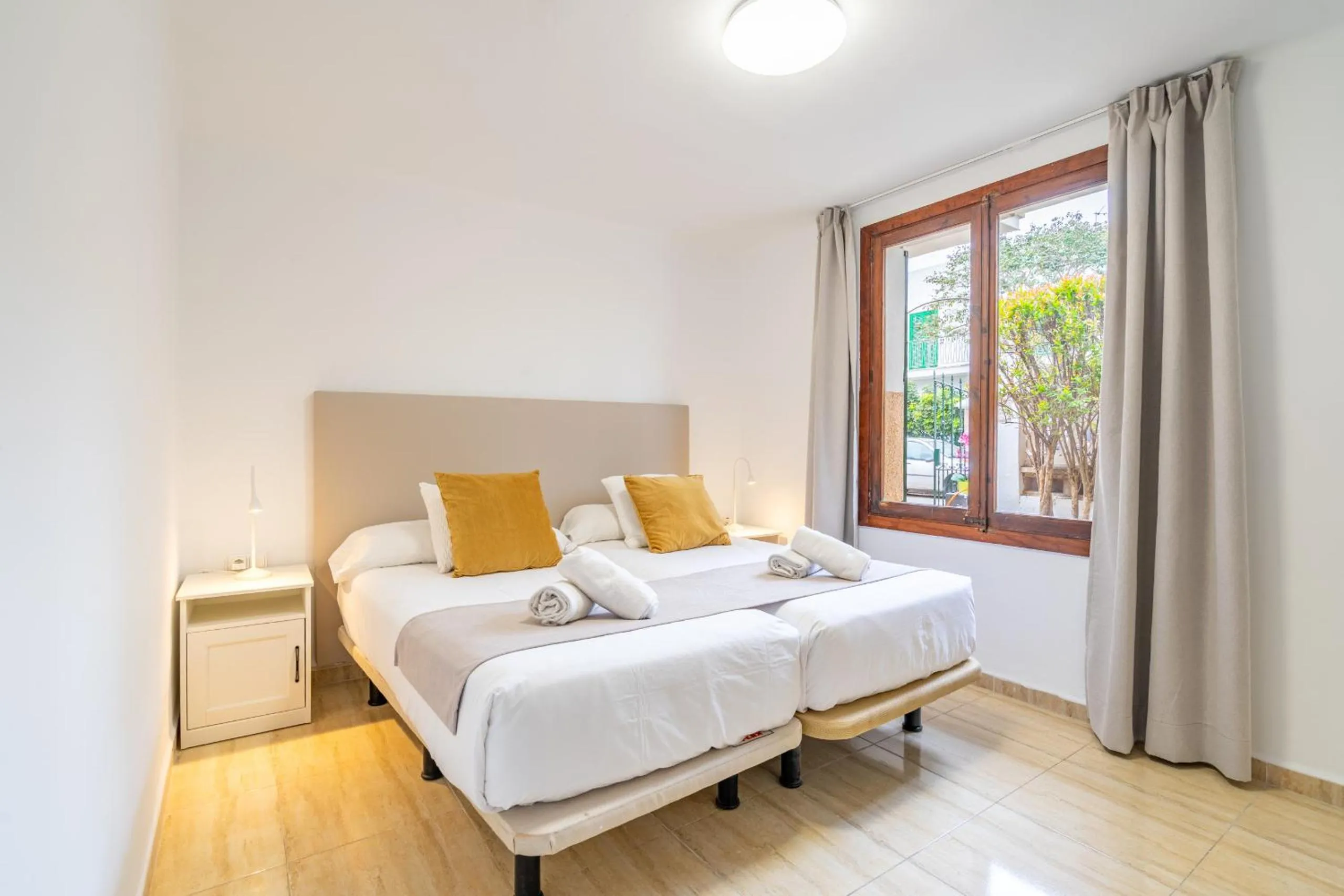 Bed in Villa Can Pastilla