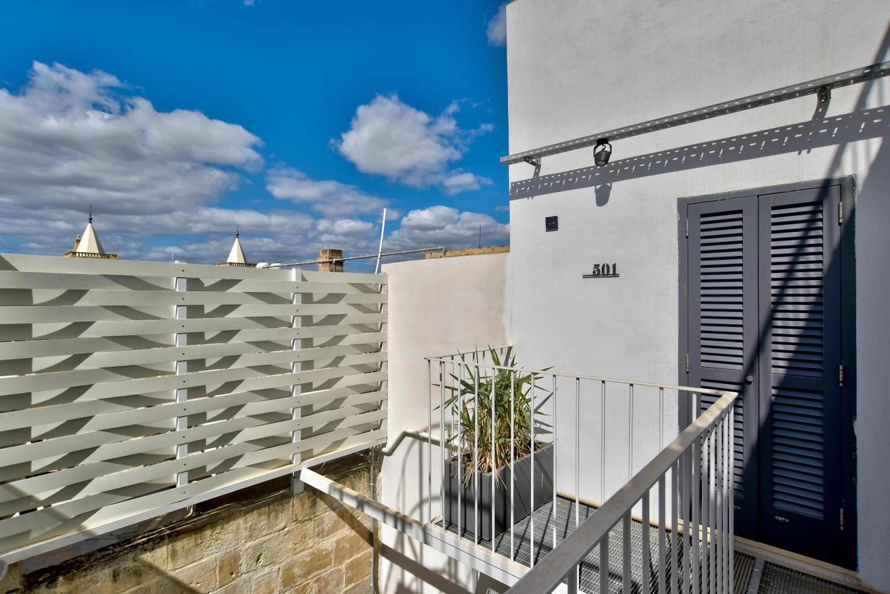 Patio in Guest House de la Valette